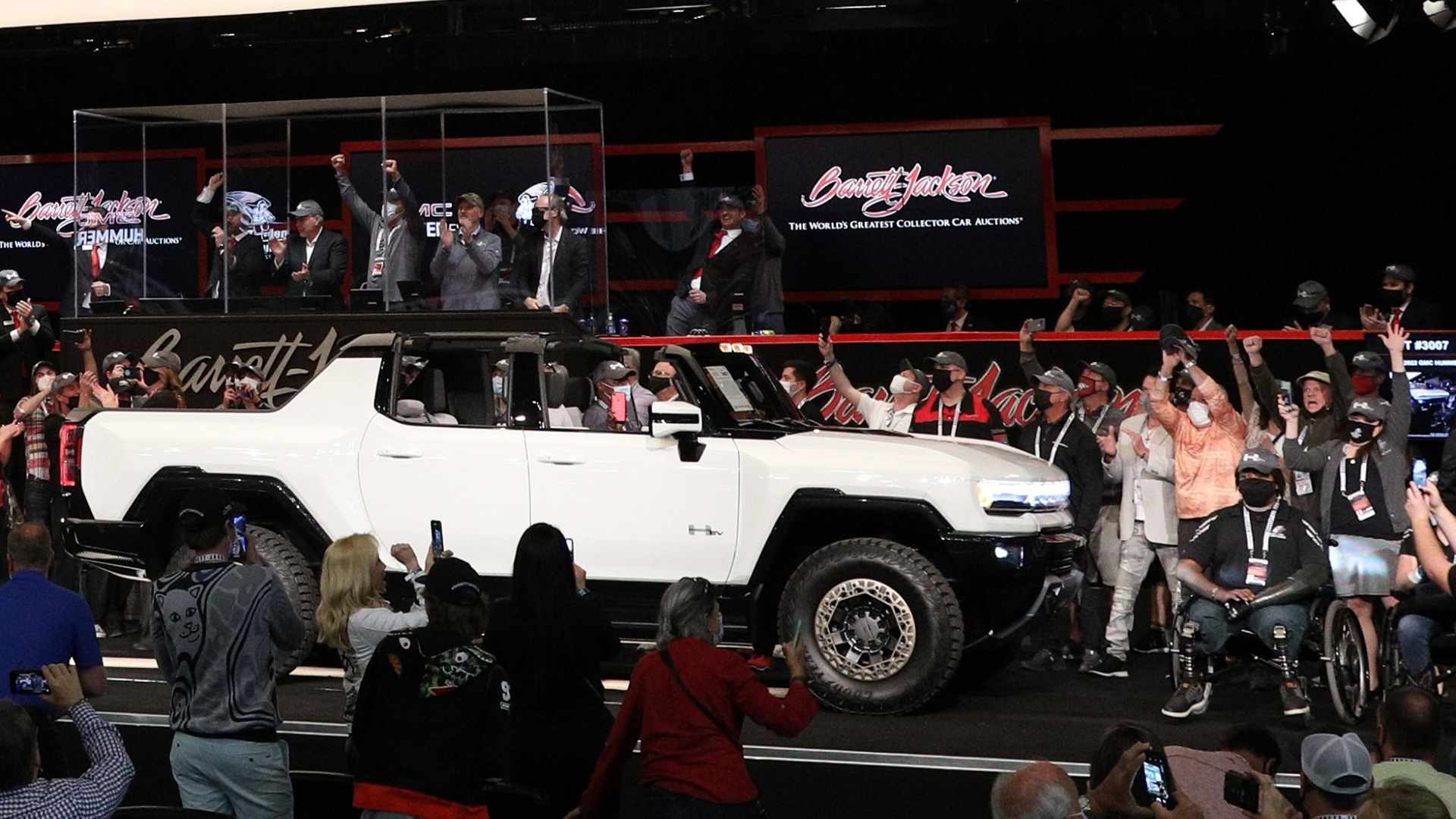 2022 GMC Hummer EV Edition 1 at Barrett-Jackson auction