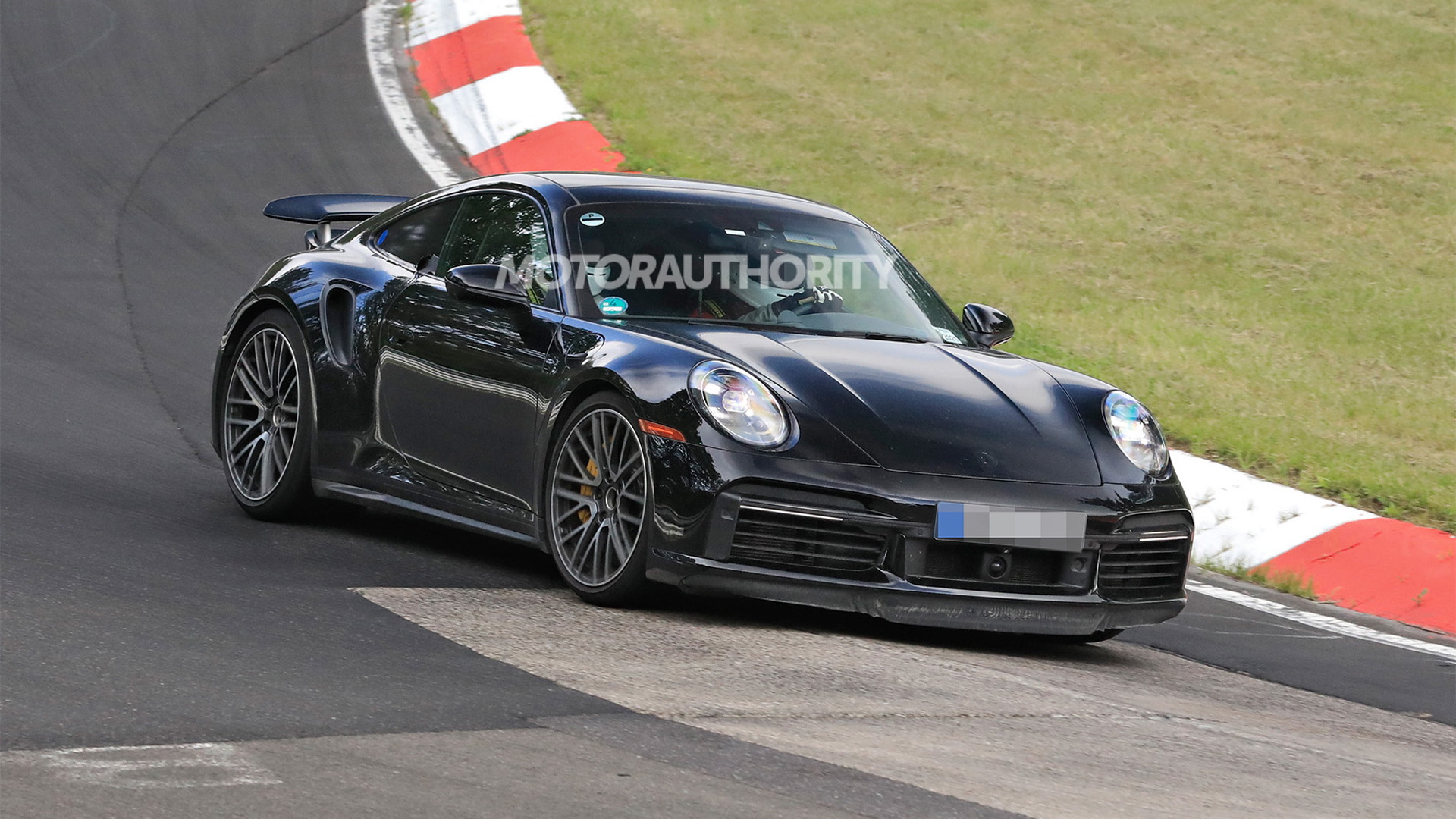 2024 Porsche 911 Turbo S EHybrid spy shots Electrified 911 starts testing