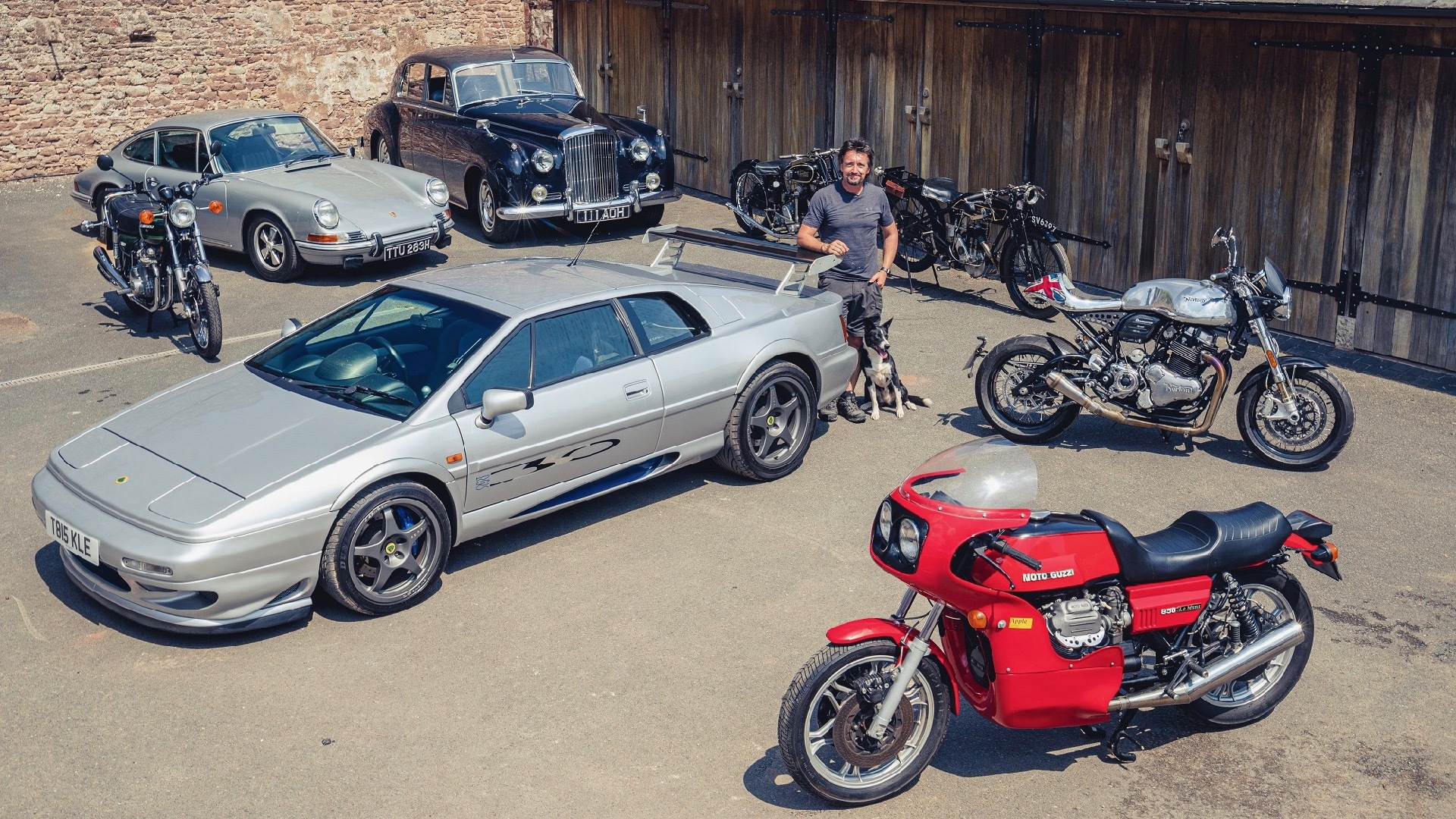 Richard Hammond's car and motorcycle collection (photo via Silverstone Auctions)