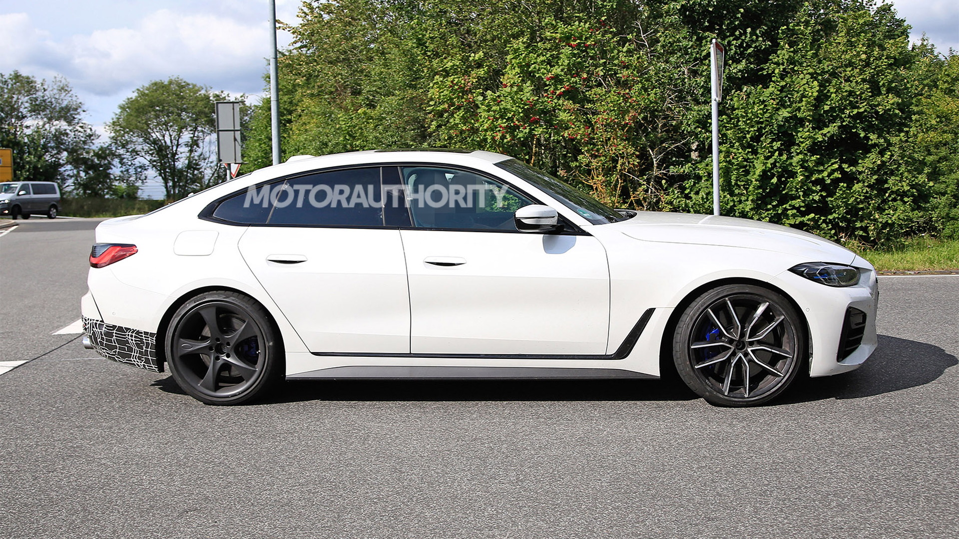 2023 BMW Alpina B4 Gran Coupe spy shots - Photo credit: S. Baldauf/SB-Medien