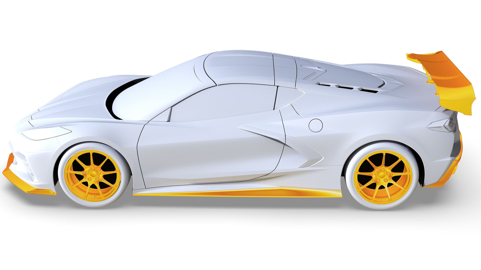 Teaser for 2021 Callaway Corvette Launch Edition