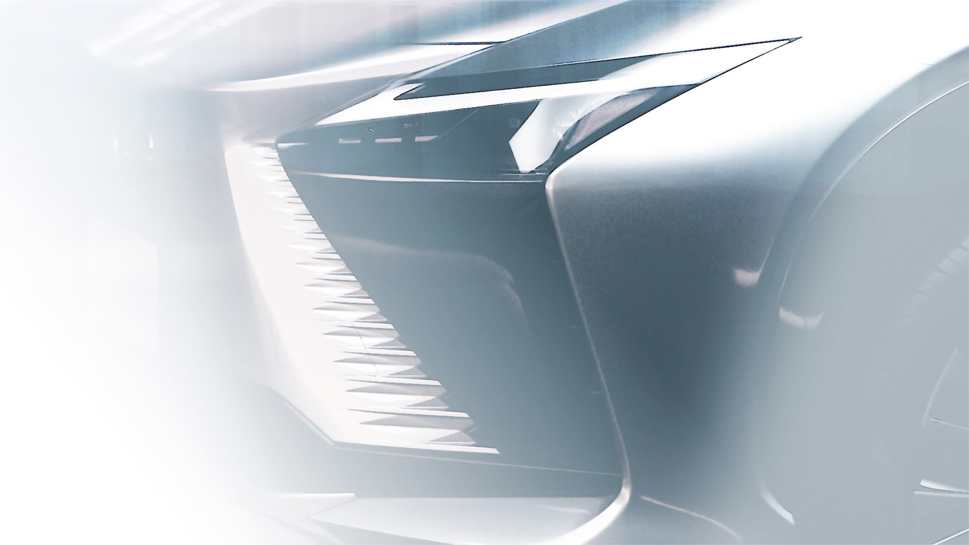 Teaser for Lexus RZ debuting in 2022