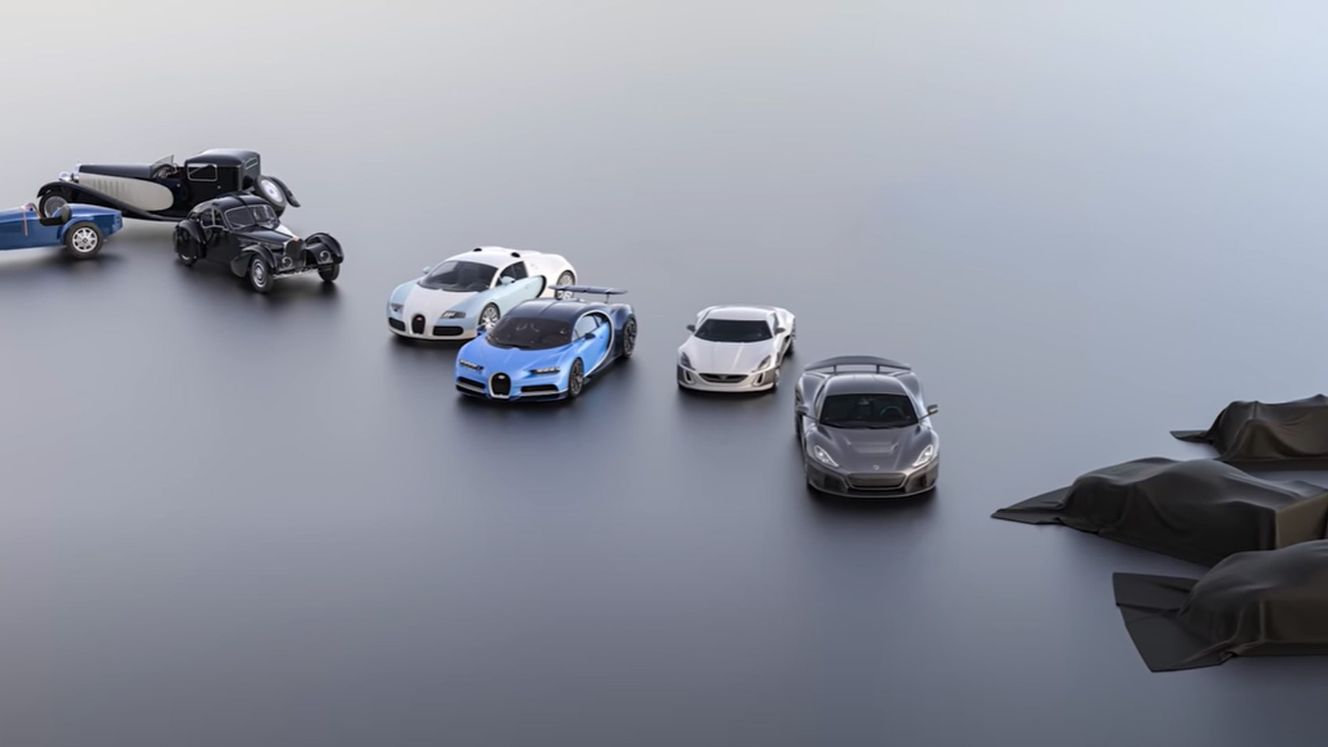 Teaser for Bugatti Rimac future developments