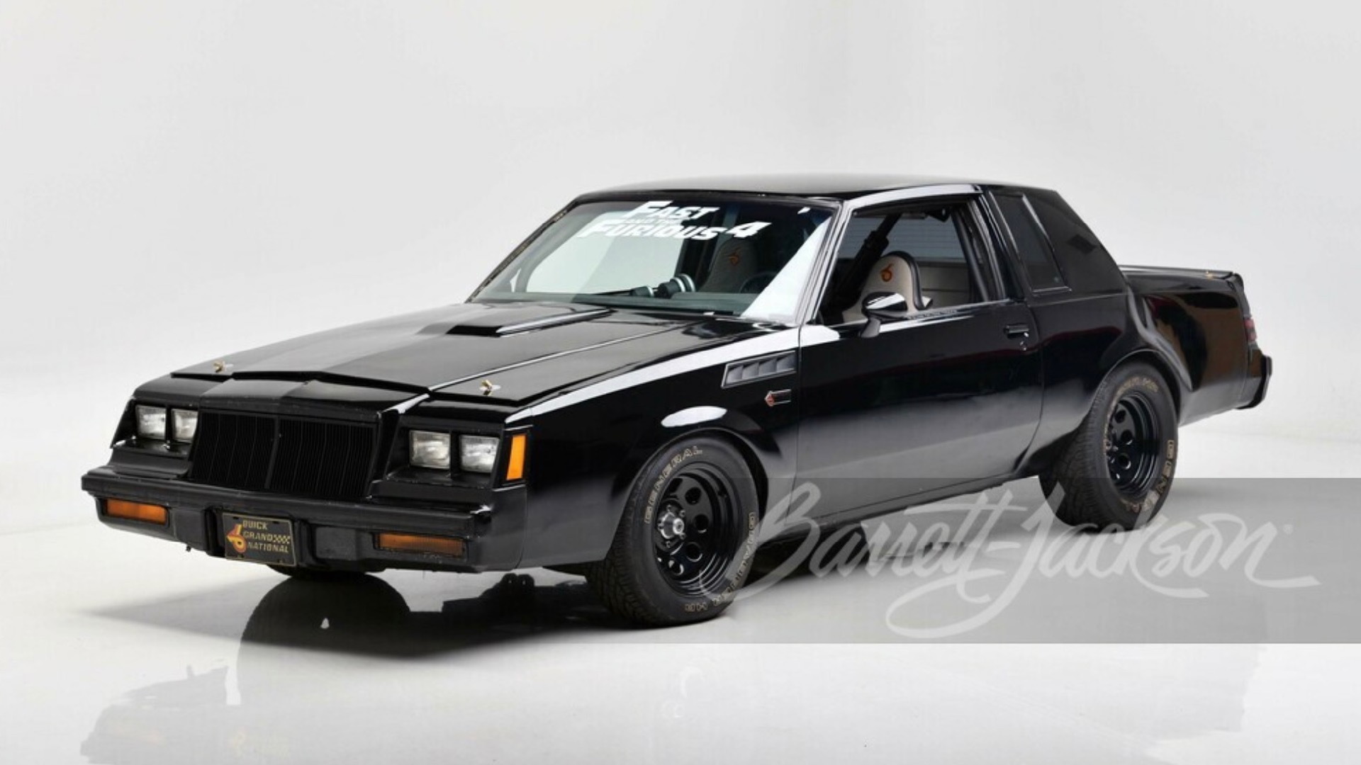 1987 Buick Grand National from "Fast and Furious" (photo via Barrett-Jackson)