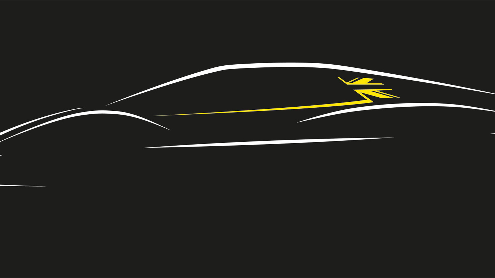 Teaser for Lotus Type 135 electric sports car debuting in 2026