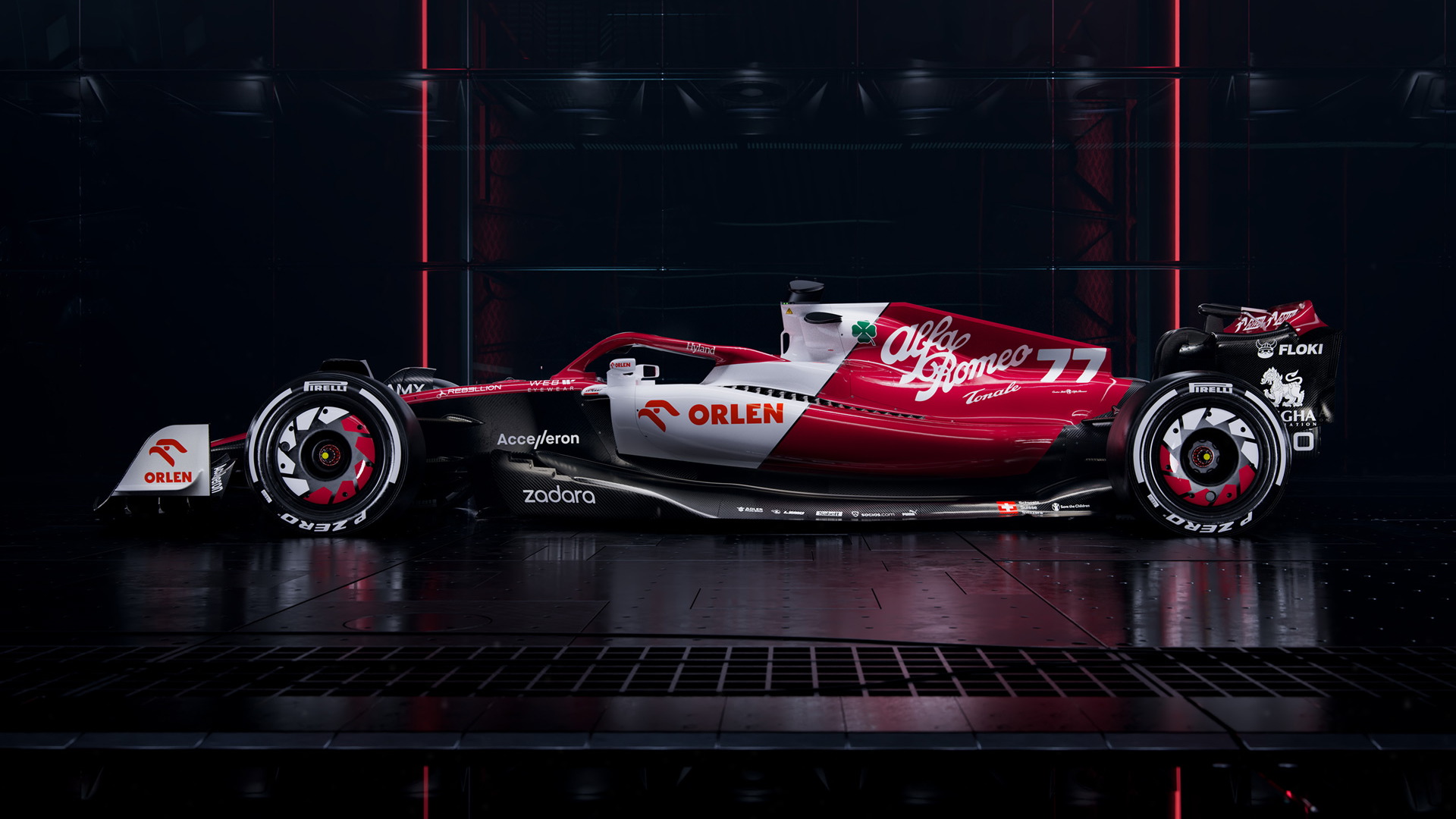 2022 Alfa Romeo C42 Formula One race car