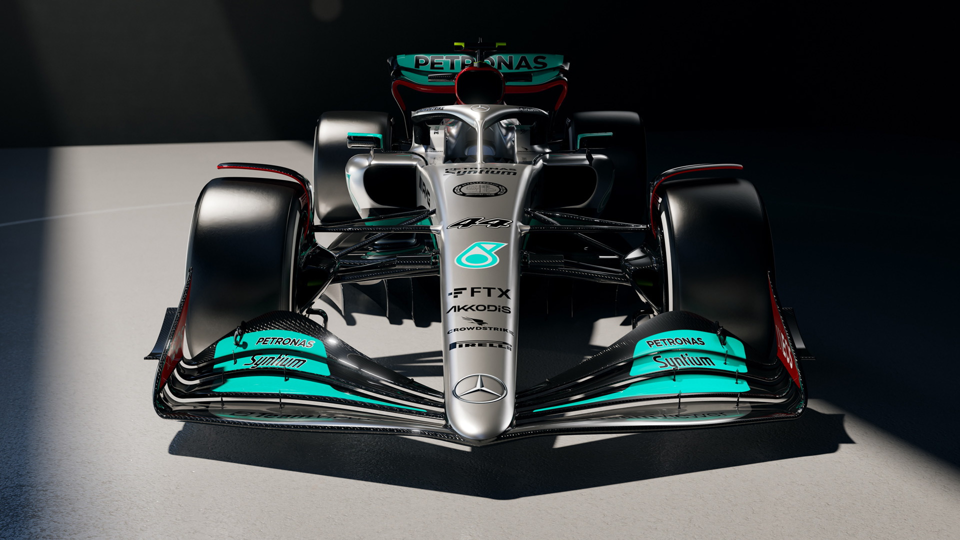 2022 Mercedes-Benz AMG W13 E Performance Formula One race car