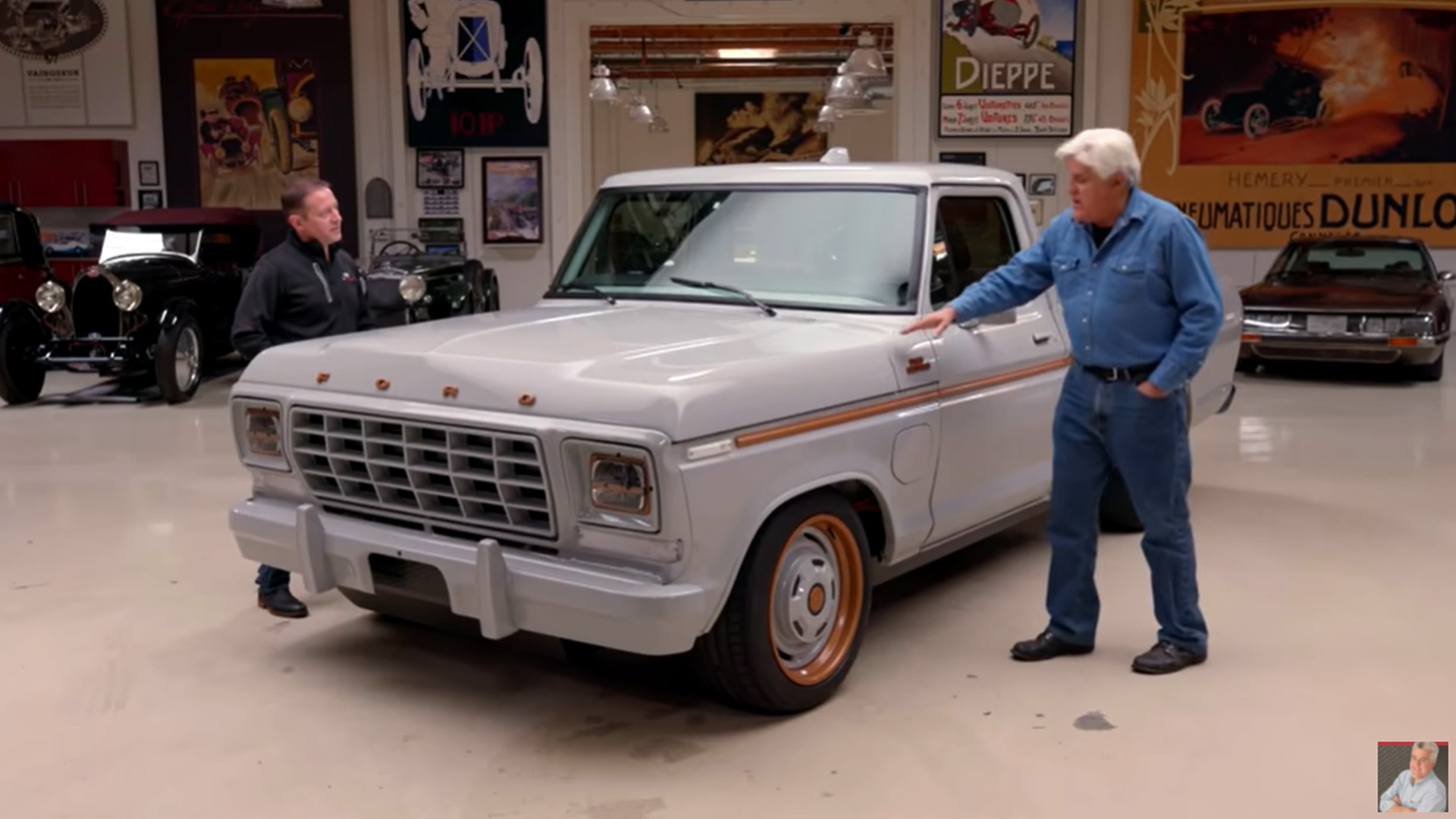 Jay Leno and the Ford F-100 Eluminator concept - video