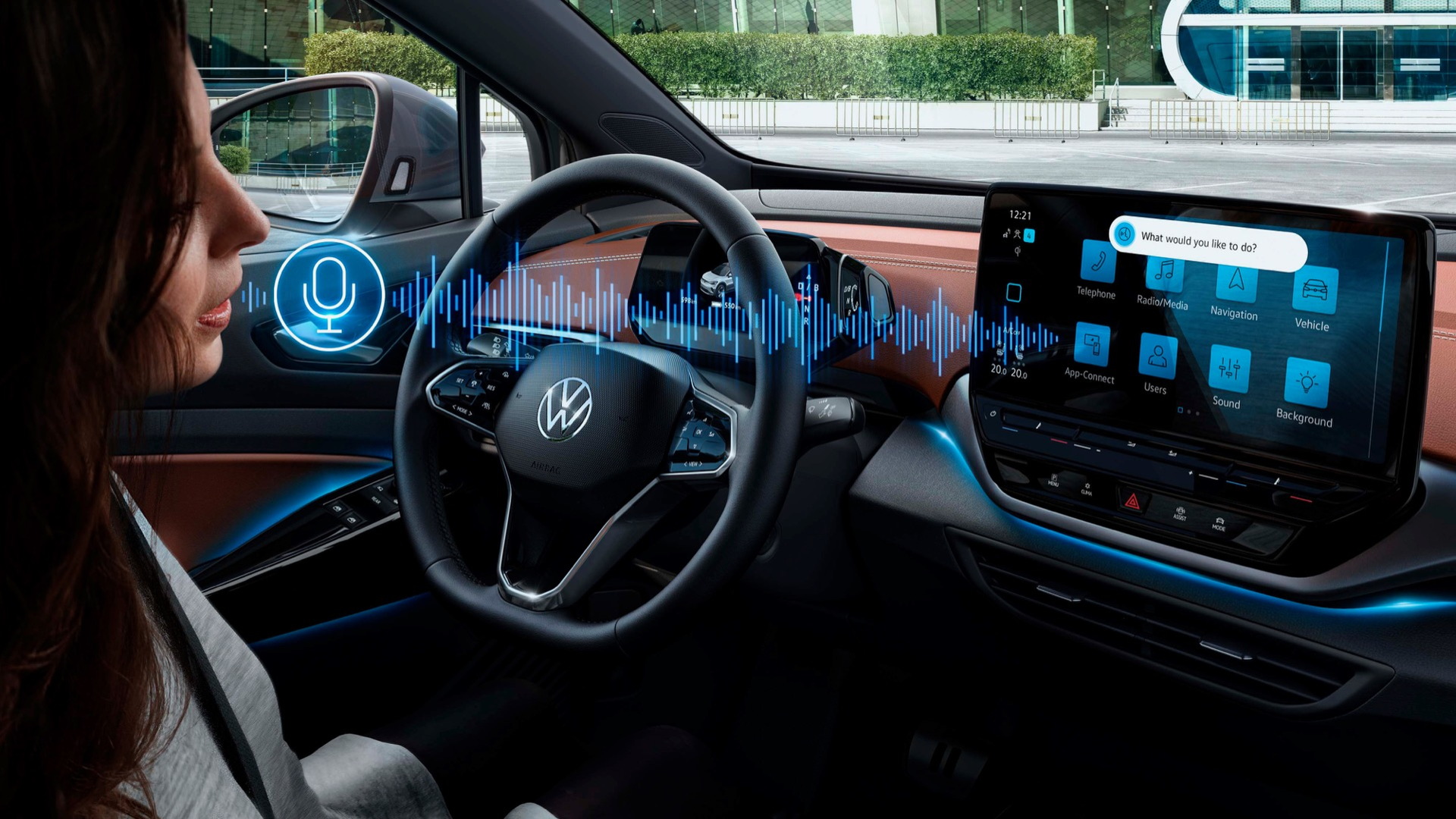 Volkswagen voice recognition updates with ID. Software 3.0