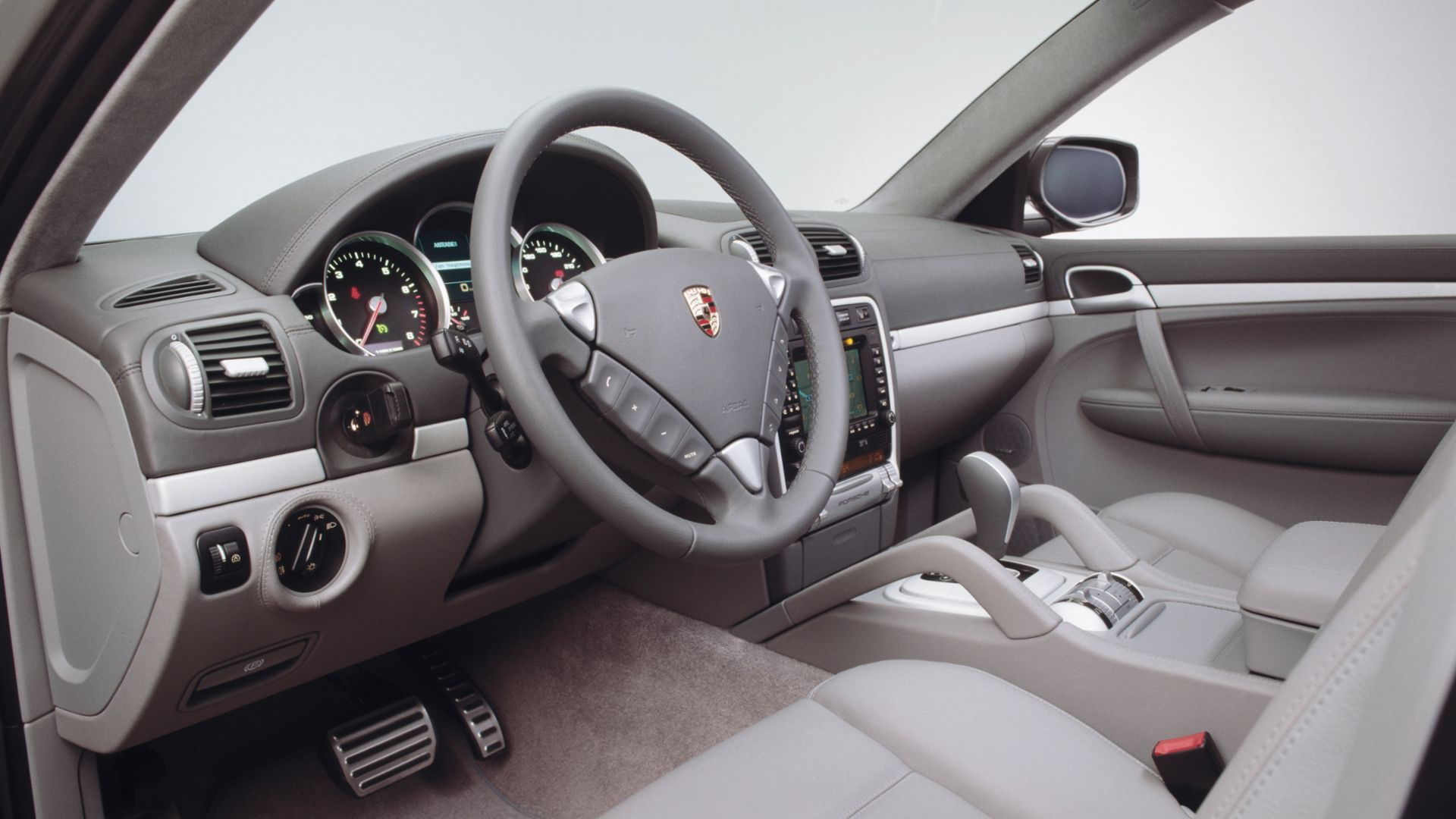 First-generation Porsche Cayenne interior