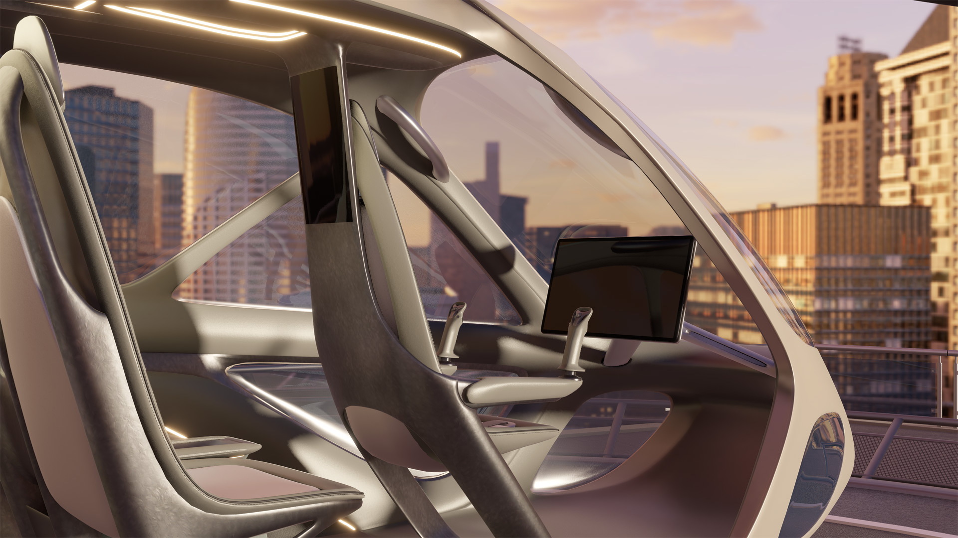 Supernal flying taxi cabin concept