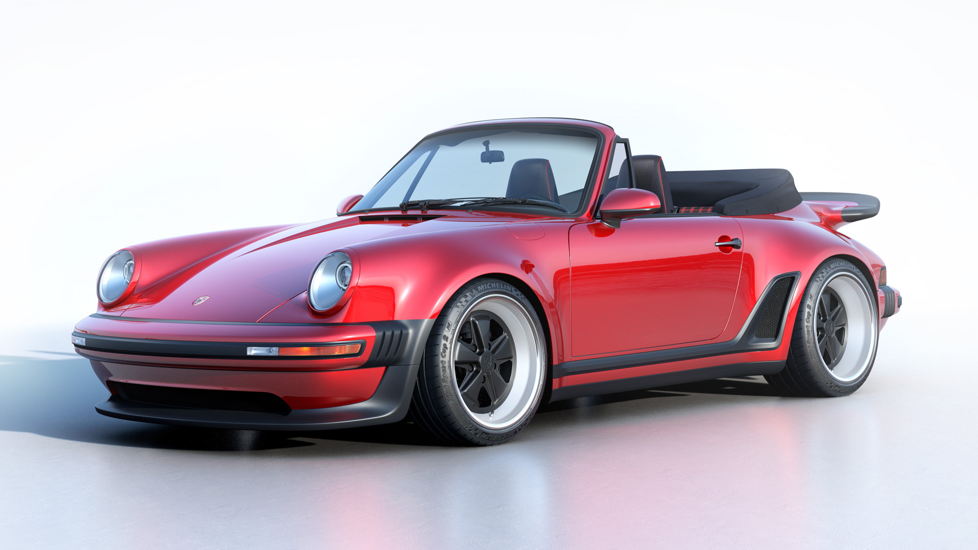 Singer Turbo Study with sports focus and convertible body style