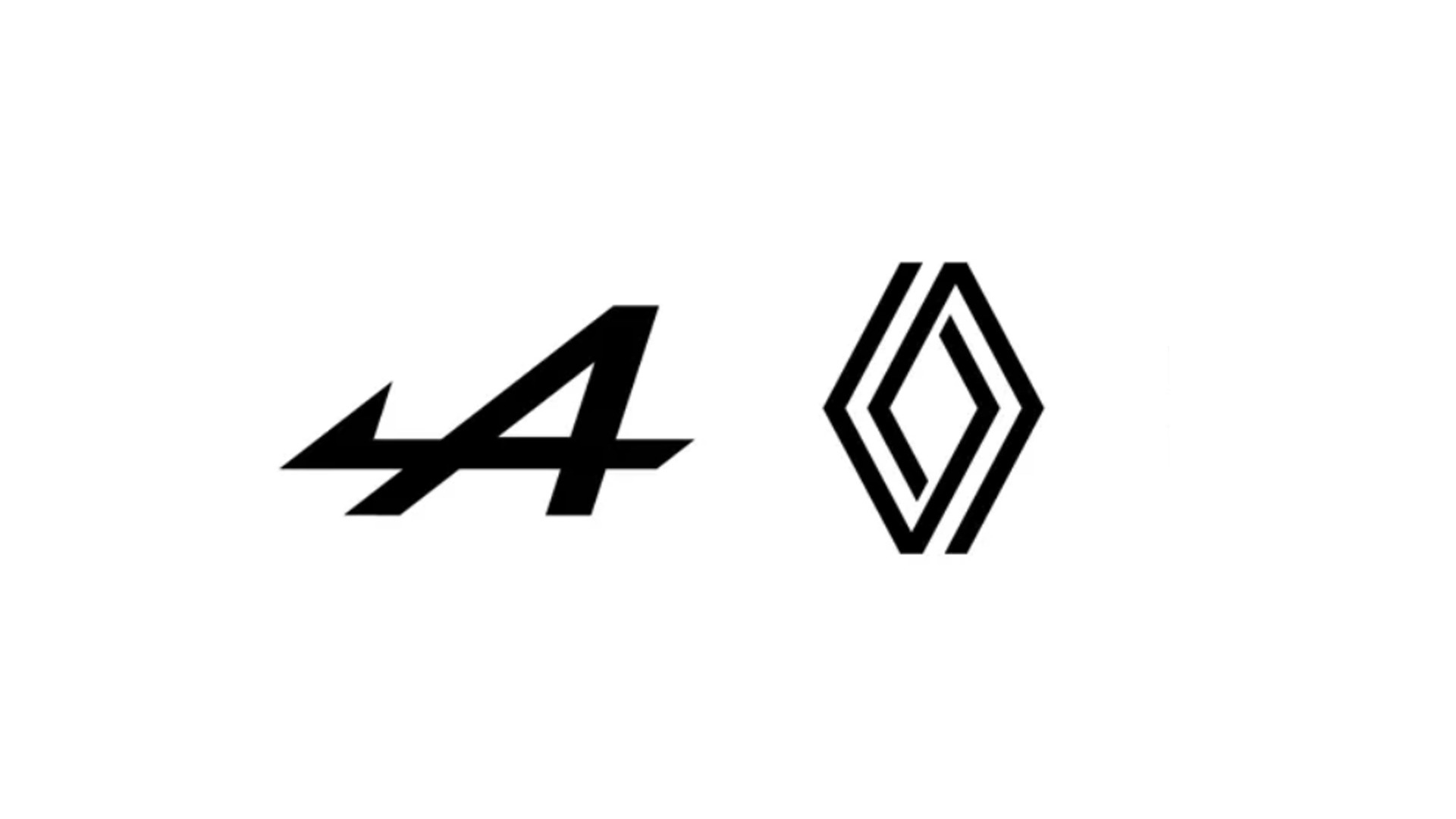 Alpine and Renault logos