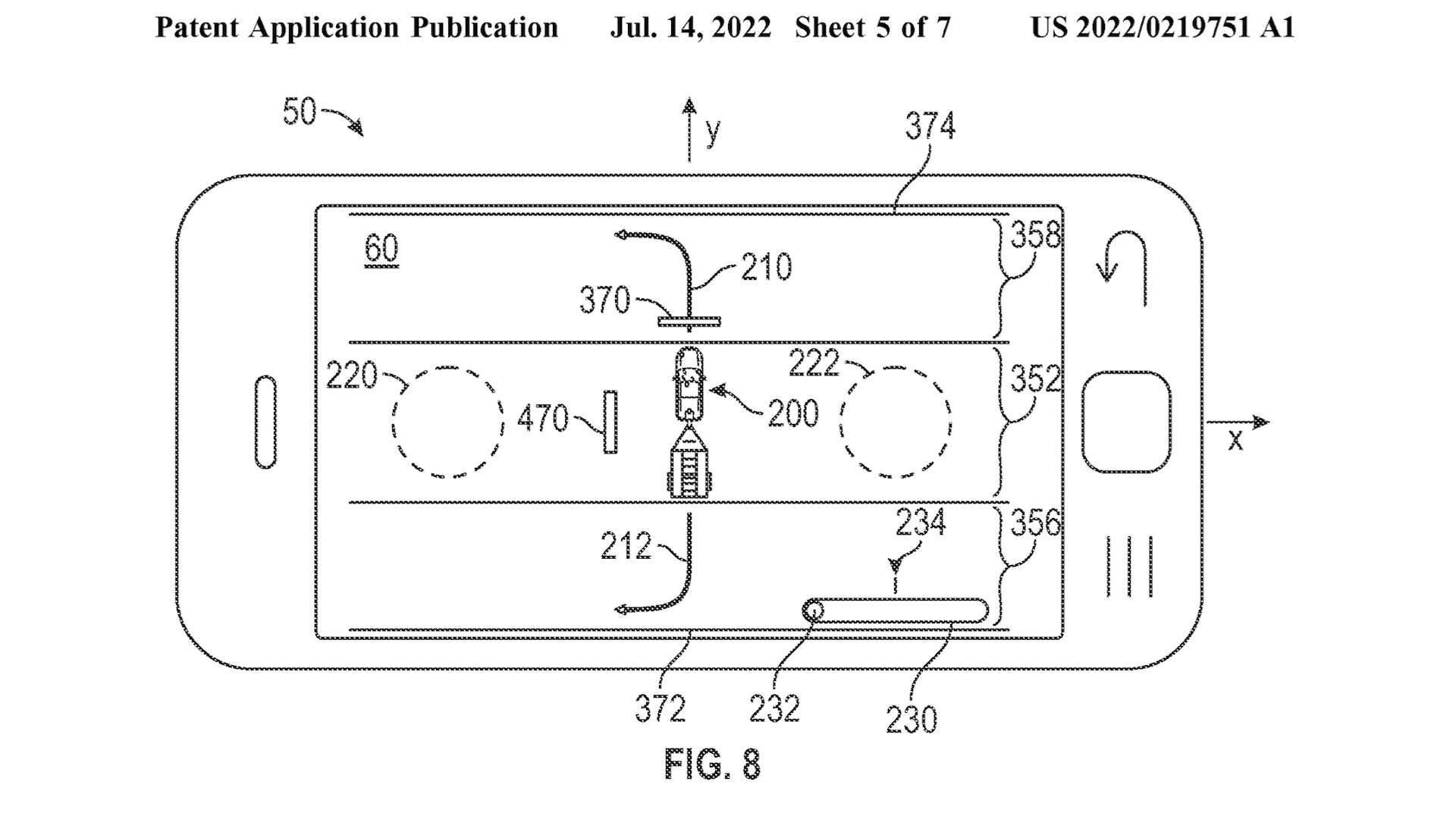 Ford remote-control trailer back-up patent image