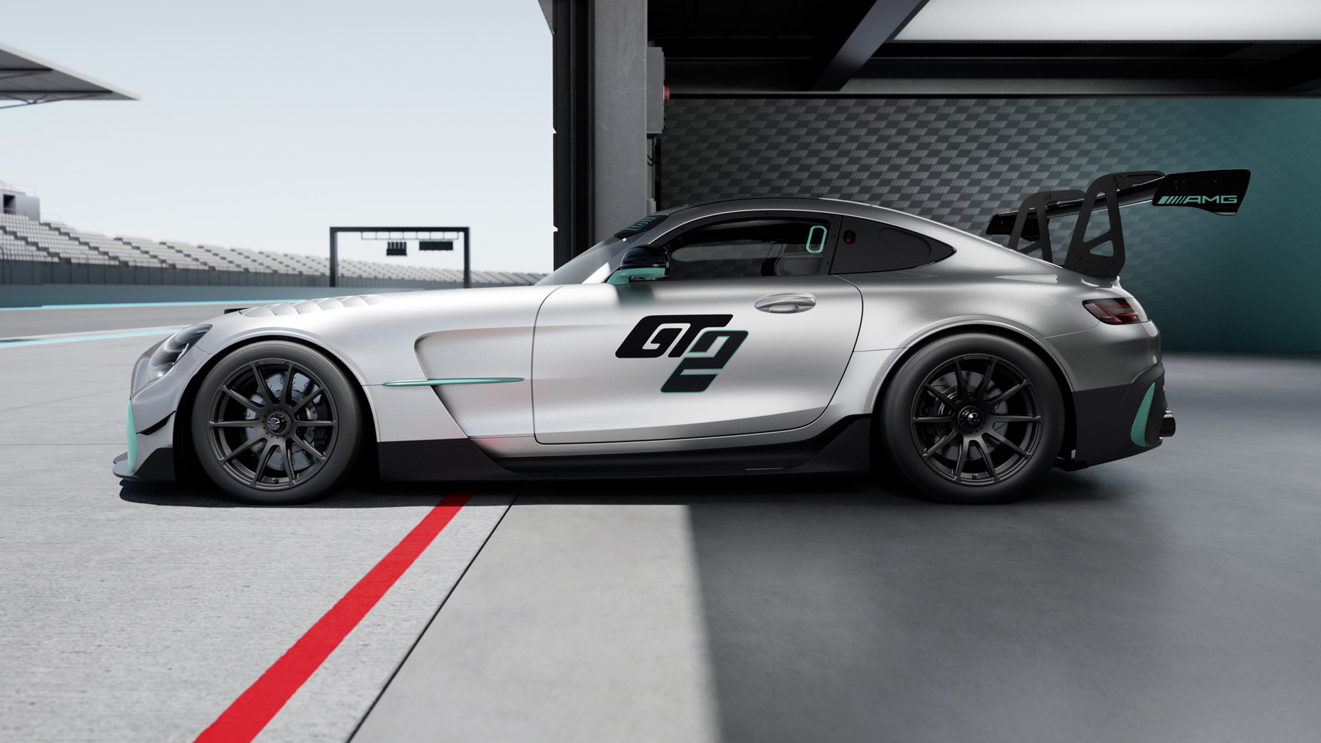 2023 Mercedes-Benz AMG GT2 race car