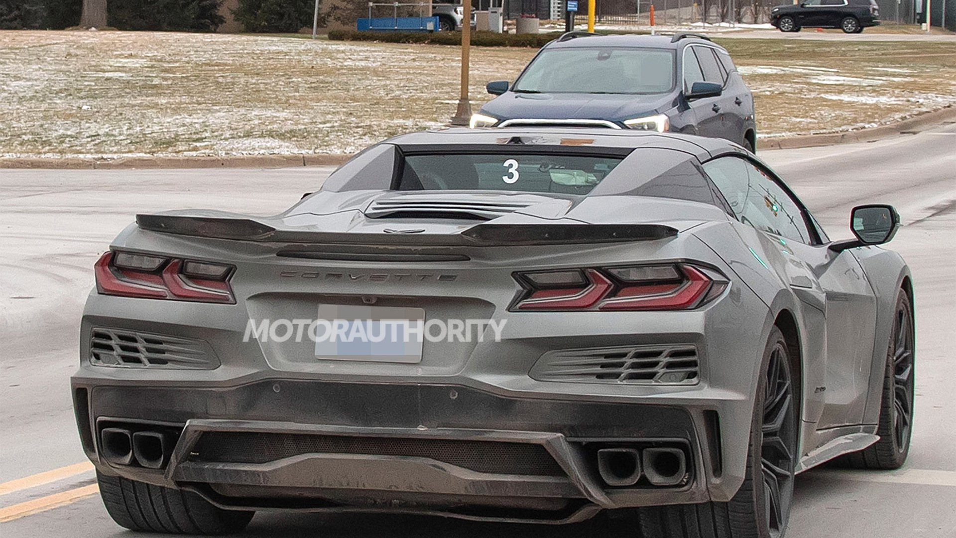 2024 Chevrolet Corvette ERay spy shots and video