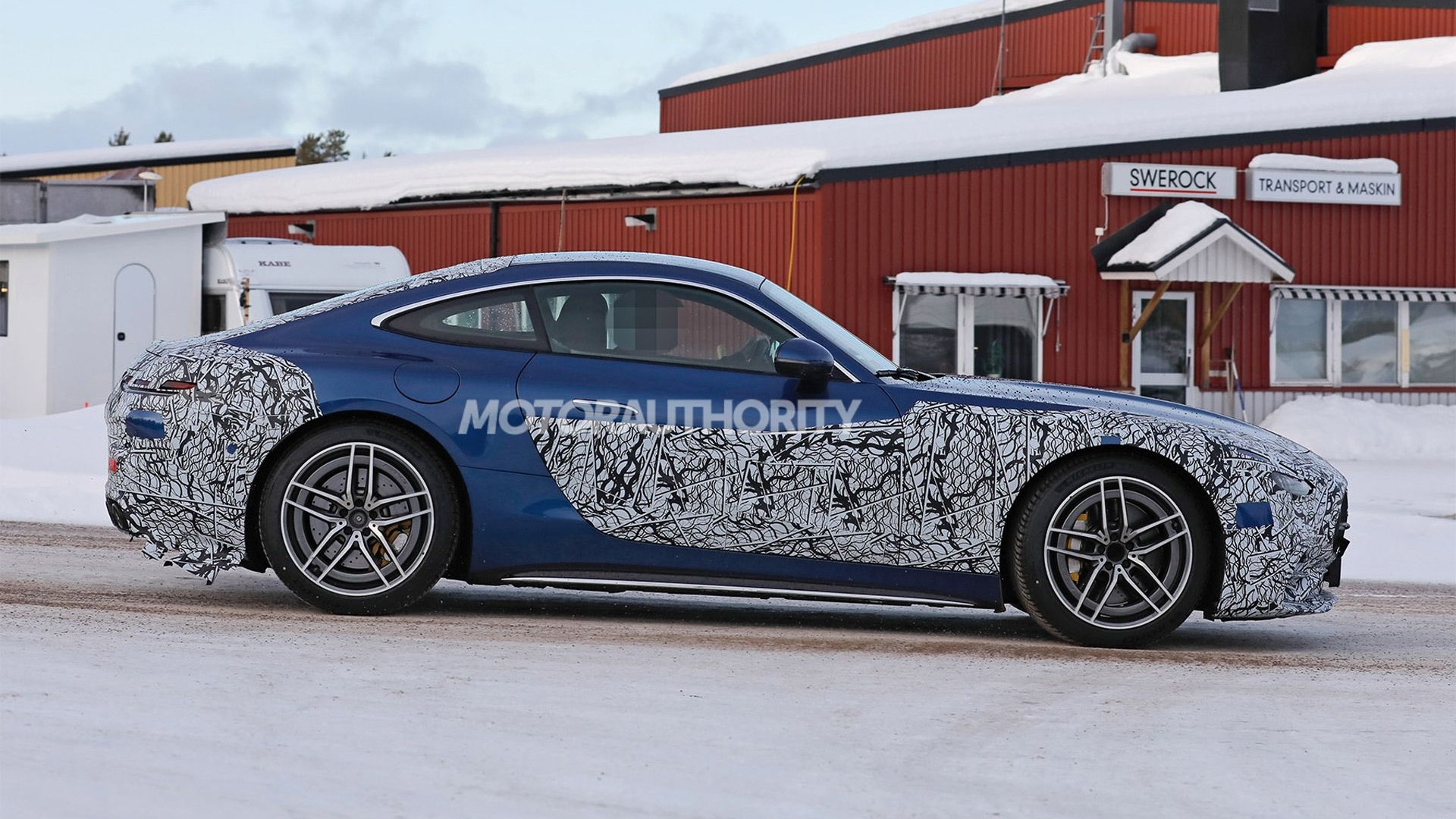 2024 MercedesBenz AMG GT spy shots Photo credit Baldauf