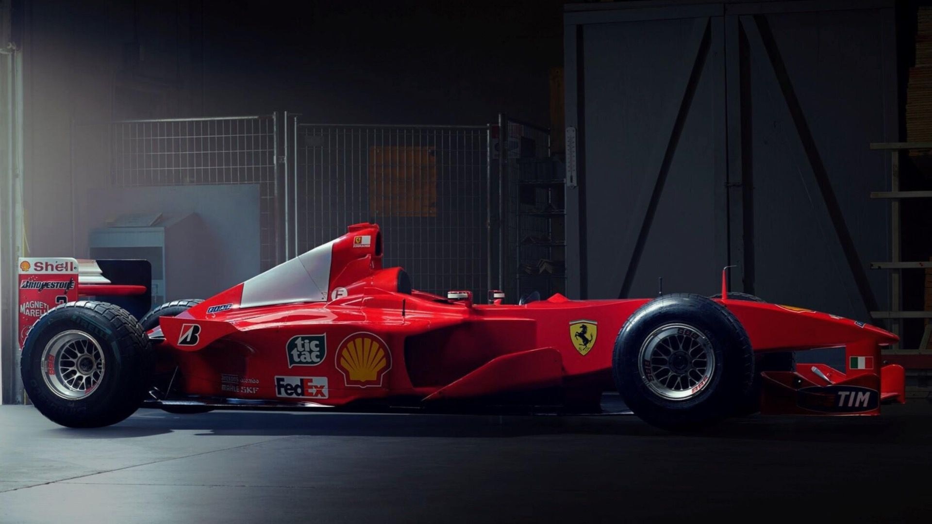 2000 Ferrari F2000 chassis 198 driven by Michael Schumacher (photo via RM Sotheby's)