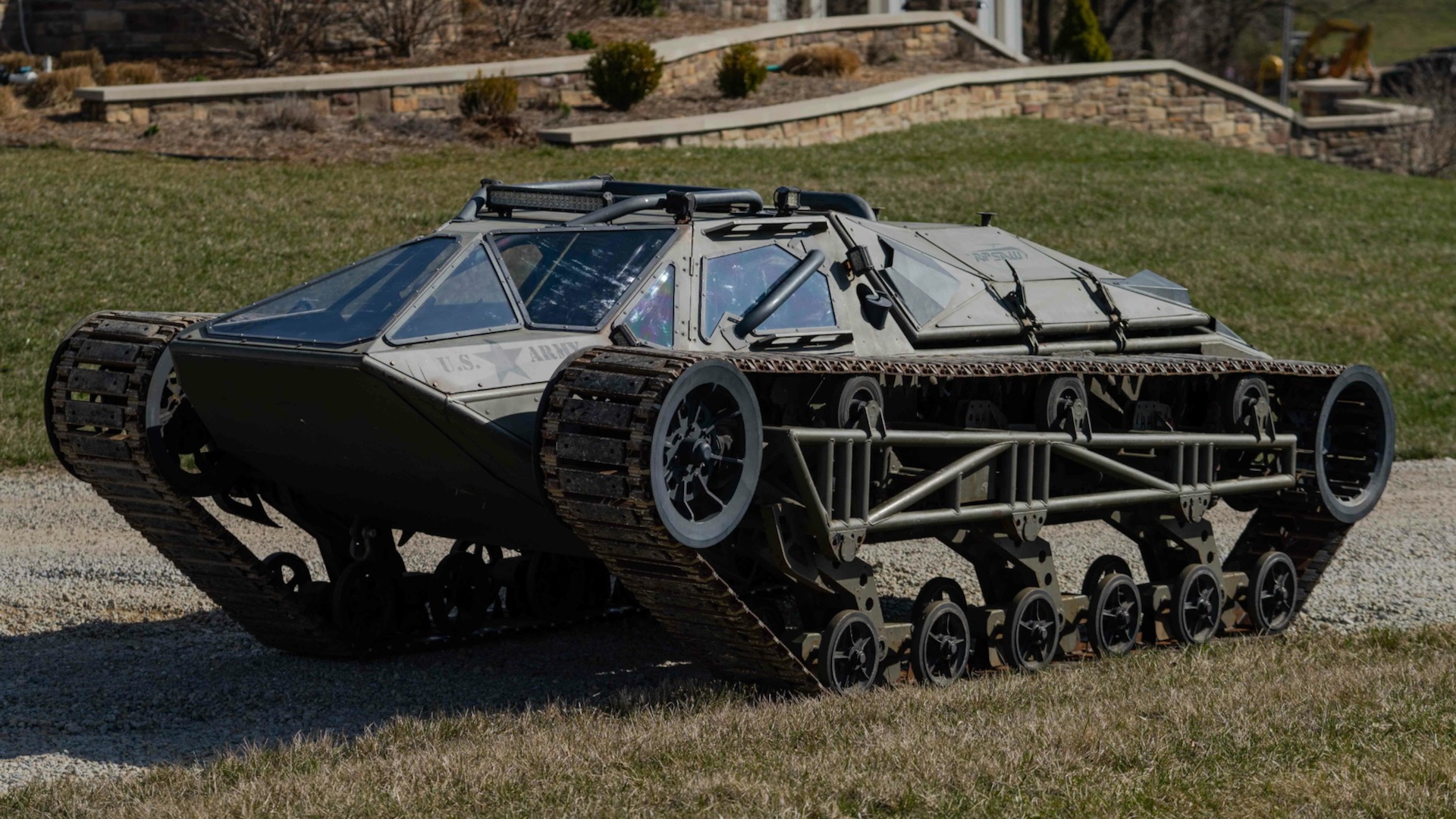 2009 Ripsaw from "The Fate of the Furious" (photo via Mecum Auctions)
