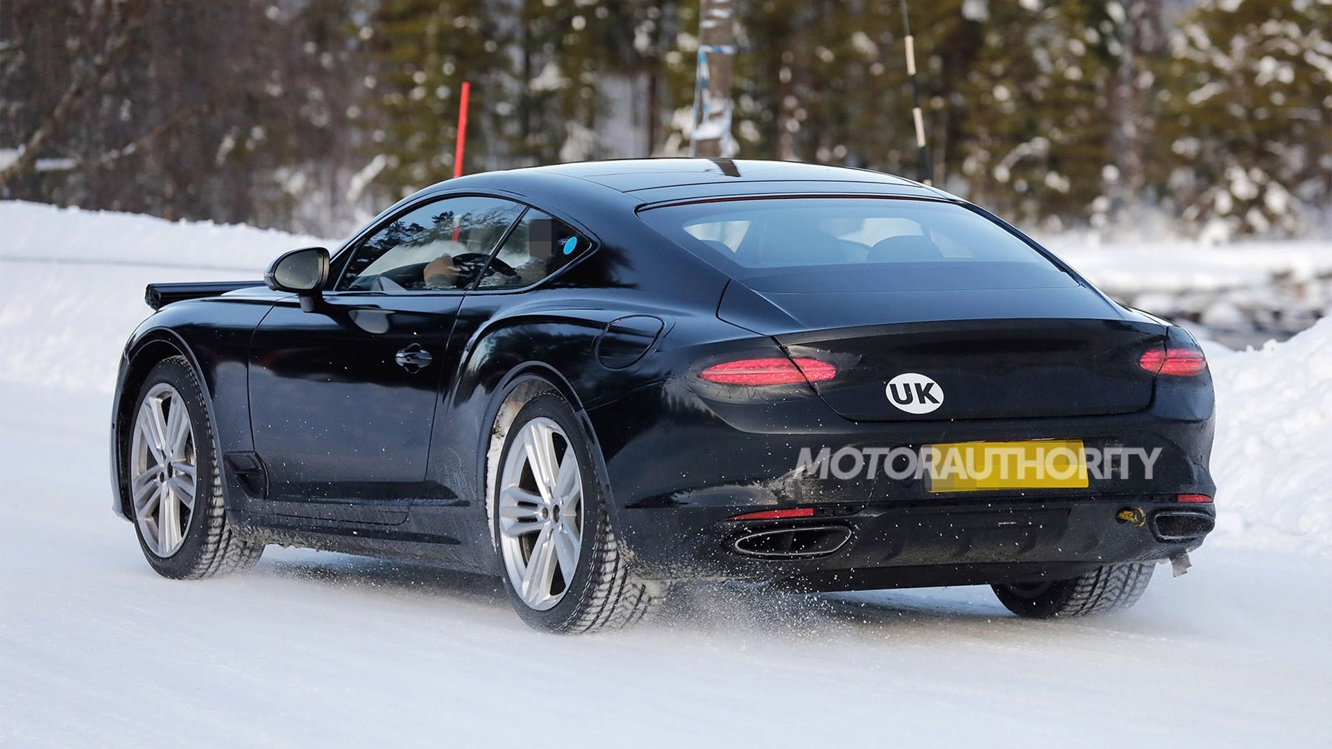 2025 Bentley Continental GT spy shots and video