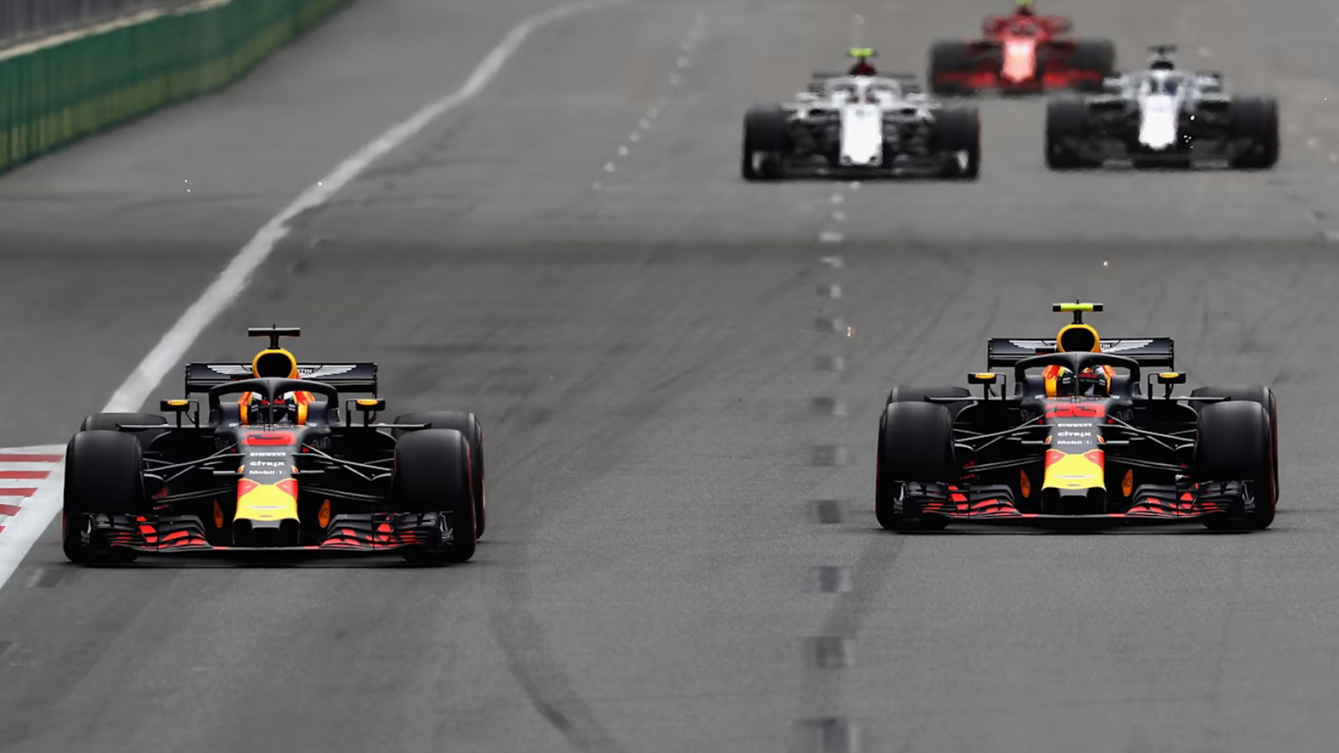 Red Bull Racing at the 2023 Formula 1 Azerbaijan Grand Prix - Photo credit: Getty Images