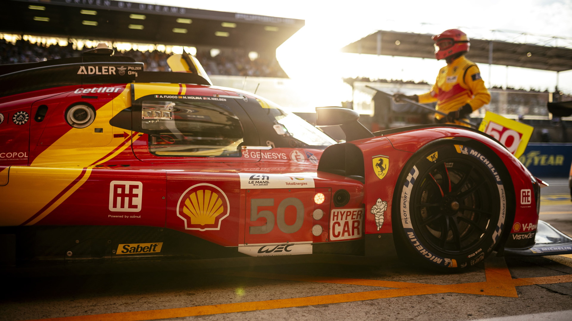 Ferrari at the 2023 24 Hours of Le Mans