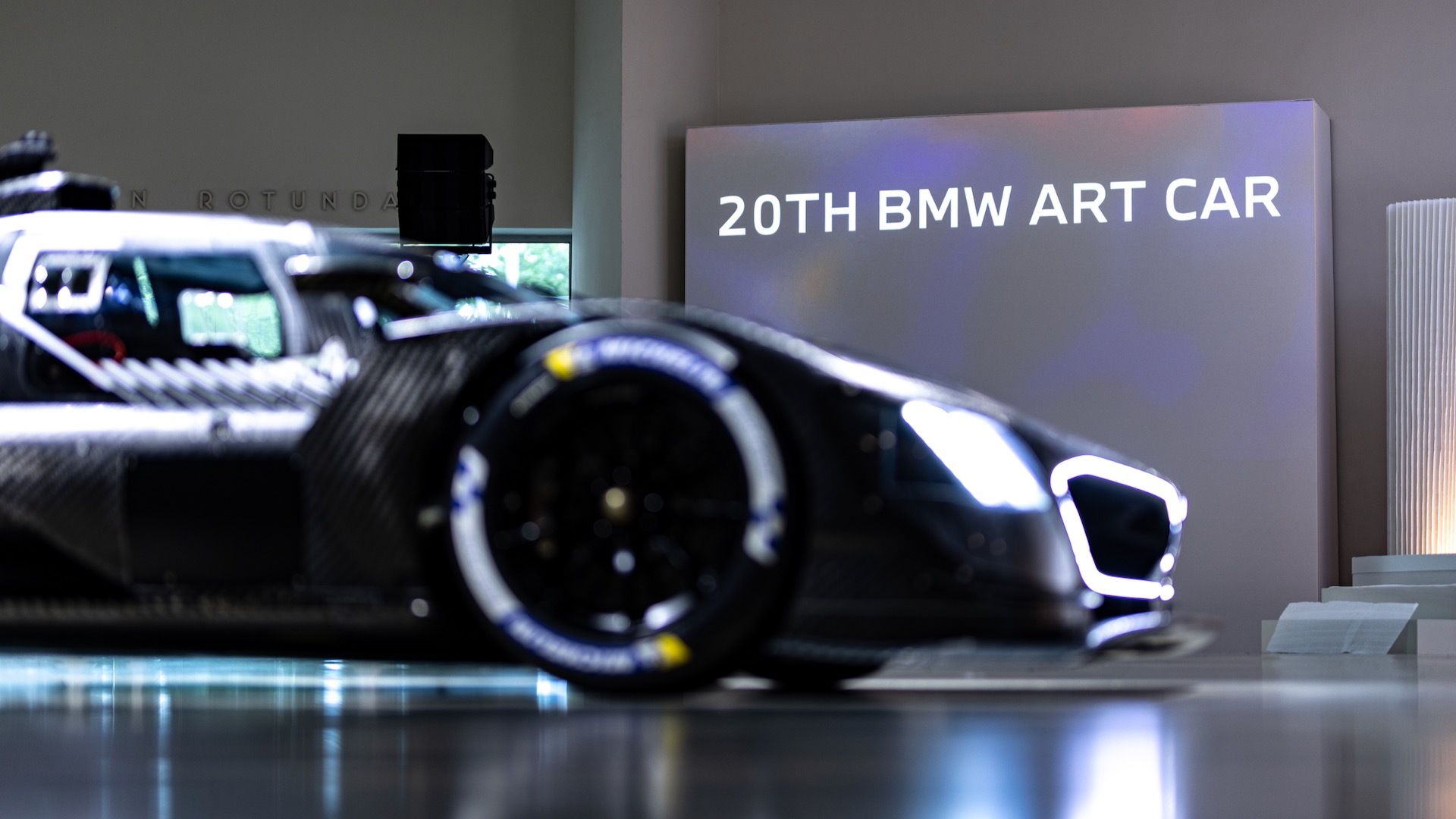 BMW M Hybrid V8 will become the 20th BMW art car.