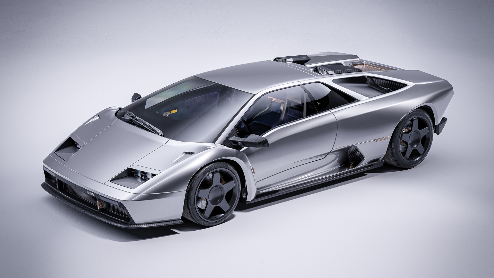Lamborghini Diablo restomod by Eccentrica Cars