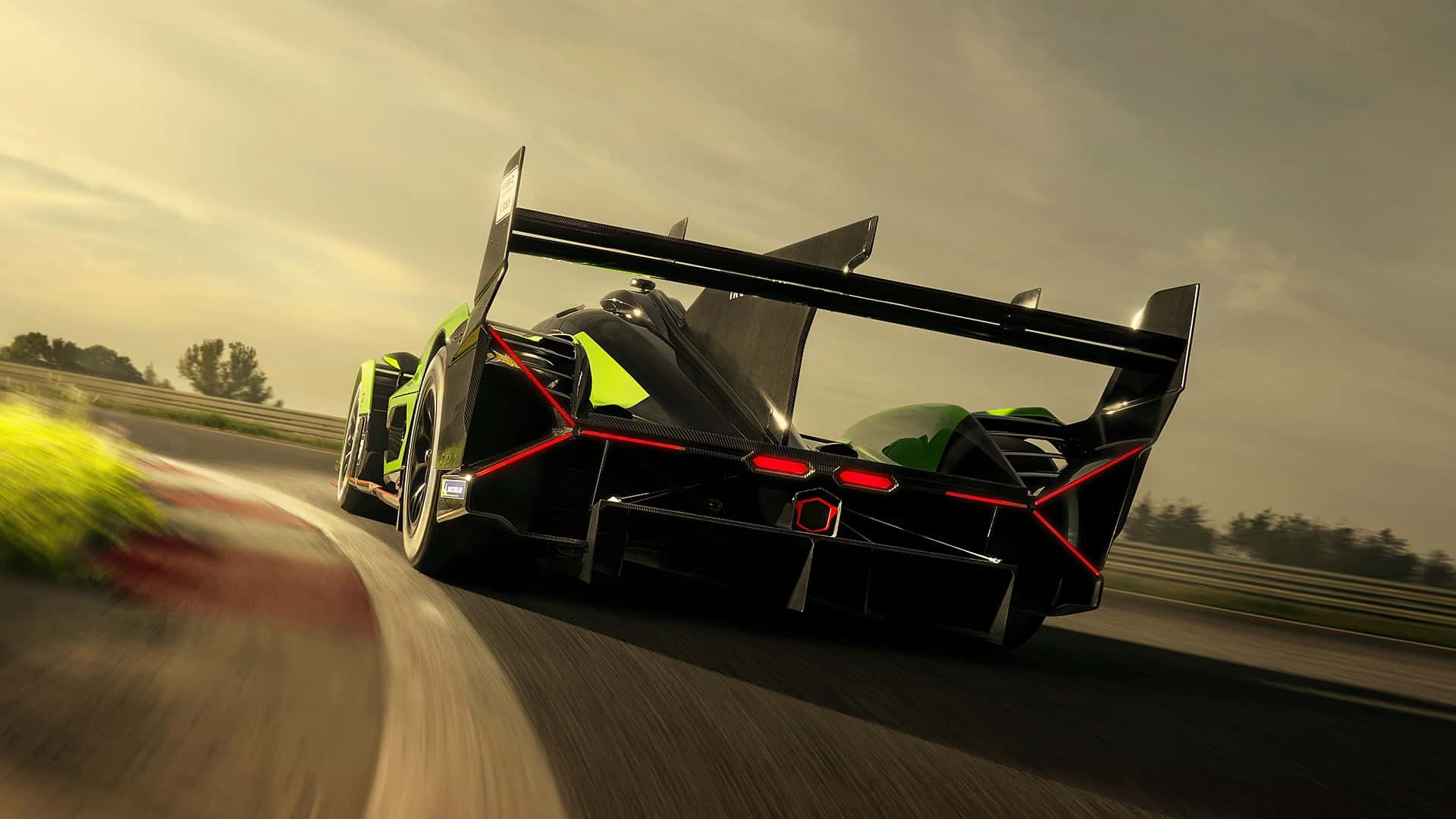 2024 Lamborghini SC63 LMDh race car