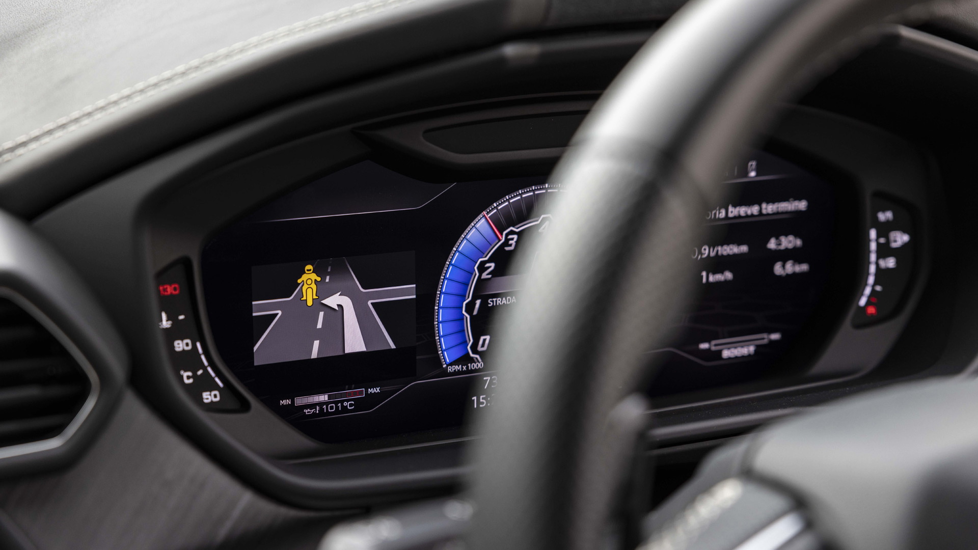 Lamborghini and Ducati test car-to-motorcycle communication system