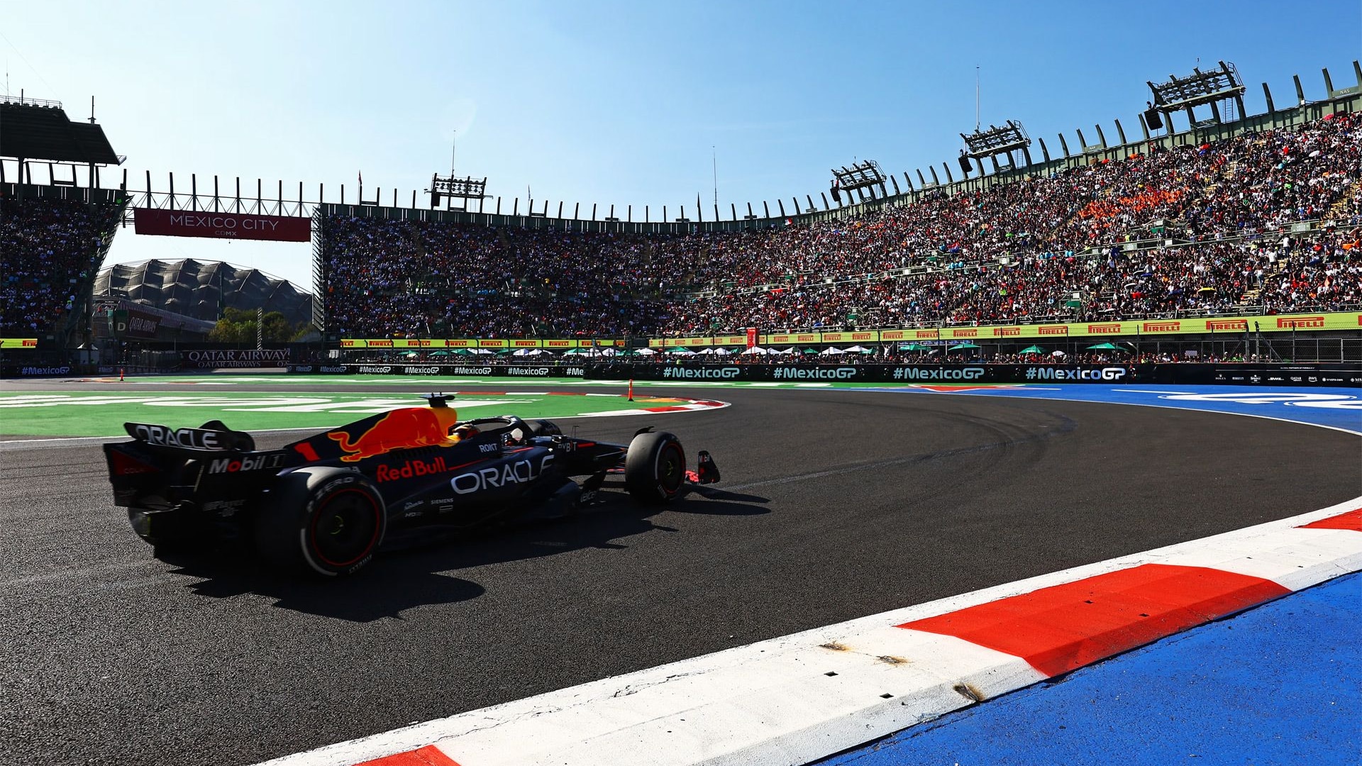 Max Verstappen at the 2023 Formula 1 Mexican Grand Prix - Photo credit: Getty Images