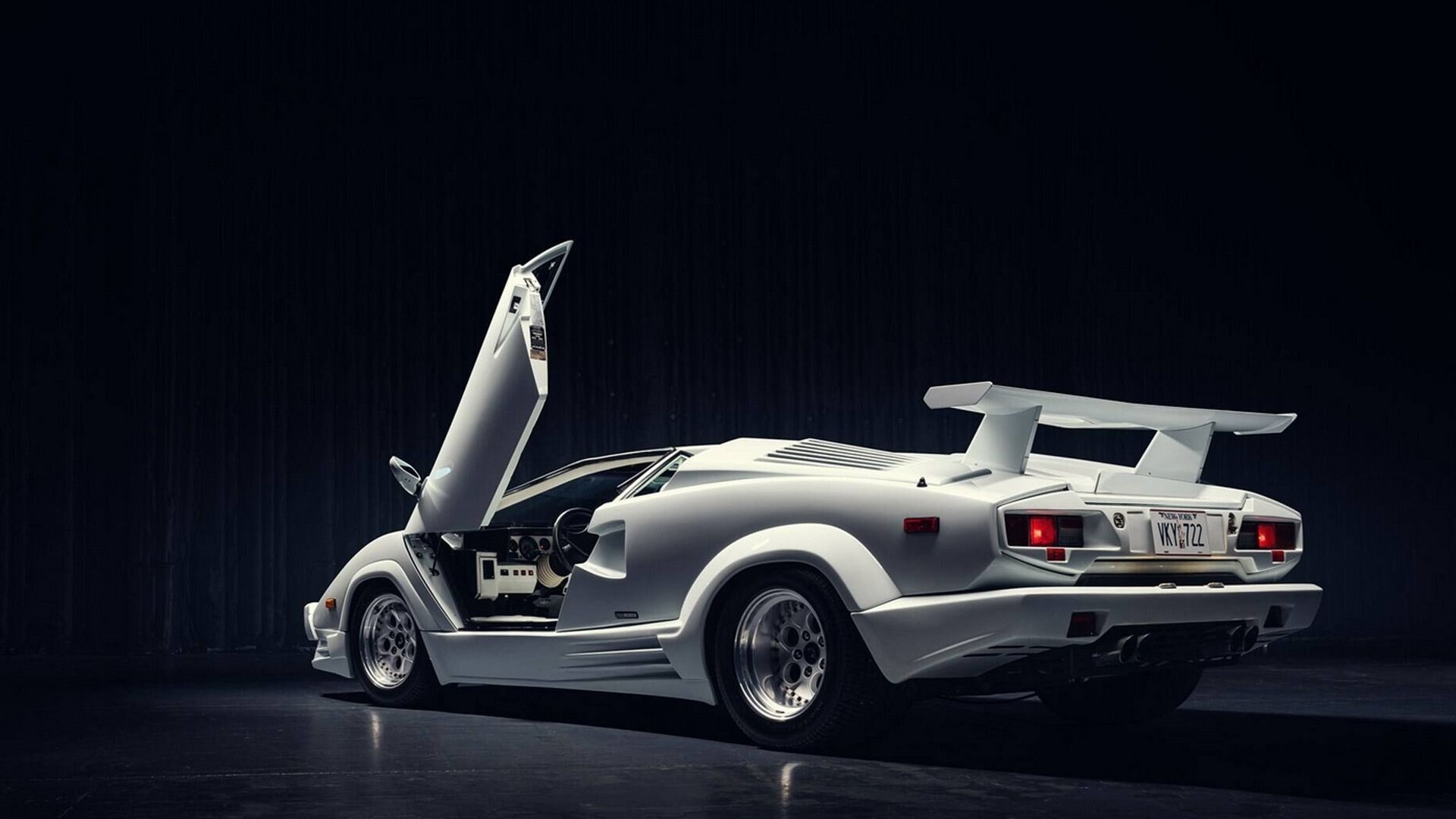 Lamborghini Countach that starred in “The Wolf of Wall Street” - Photo credit: RM Sotheby's