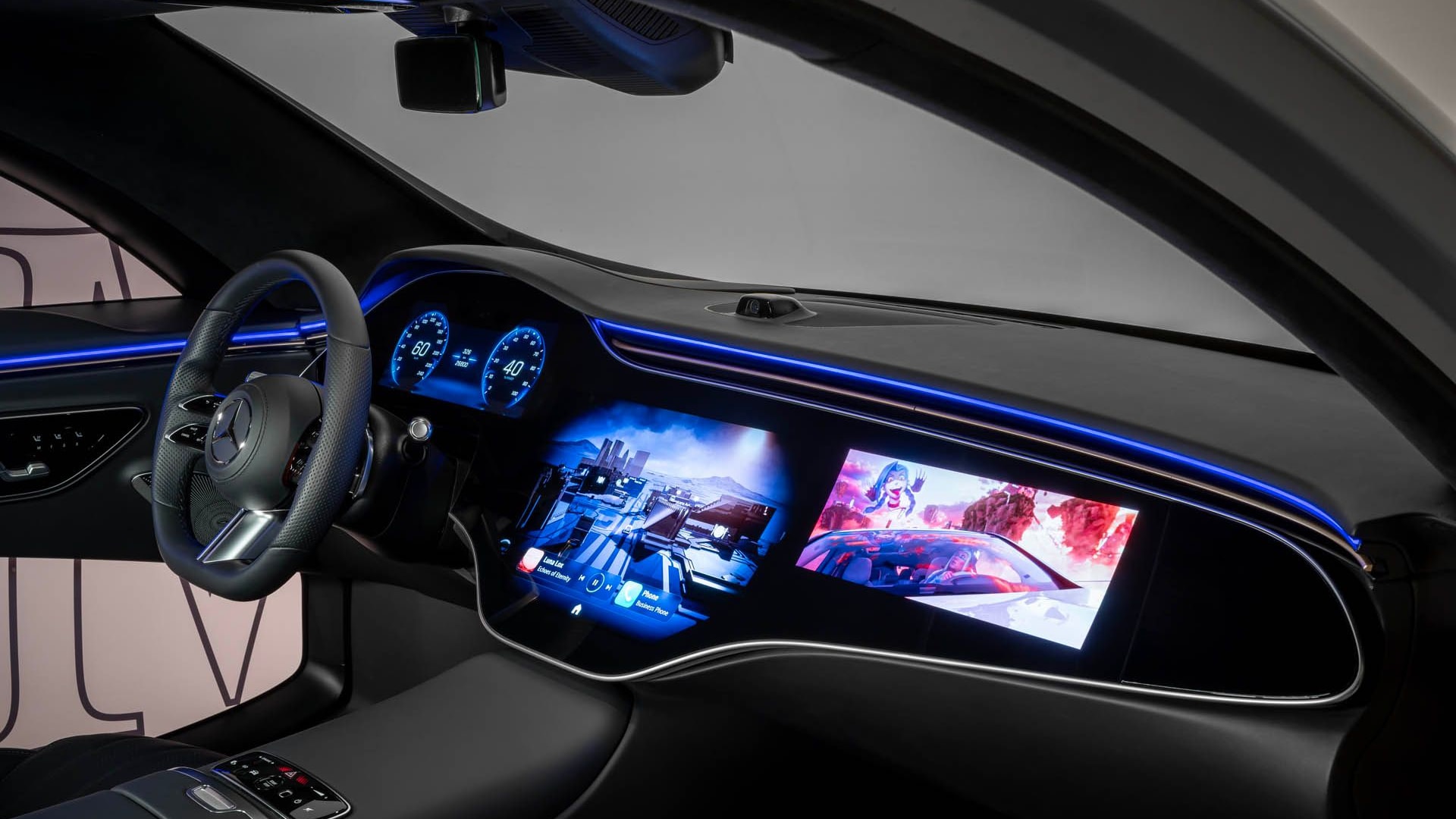 Mercedes-Benz previews next-gen user interface at 2024 CES