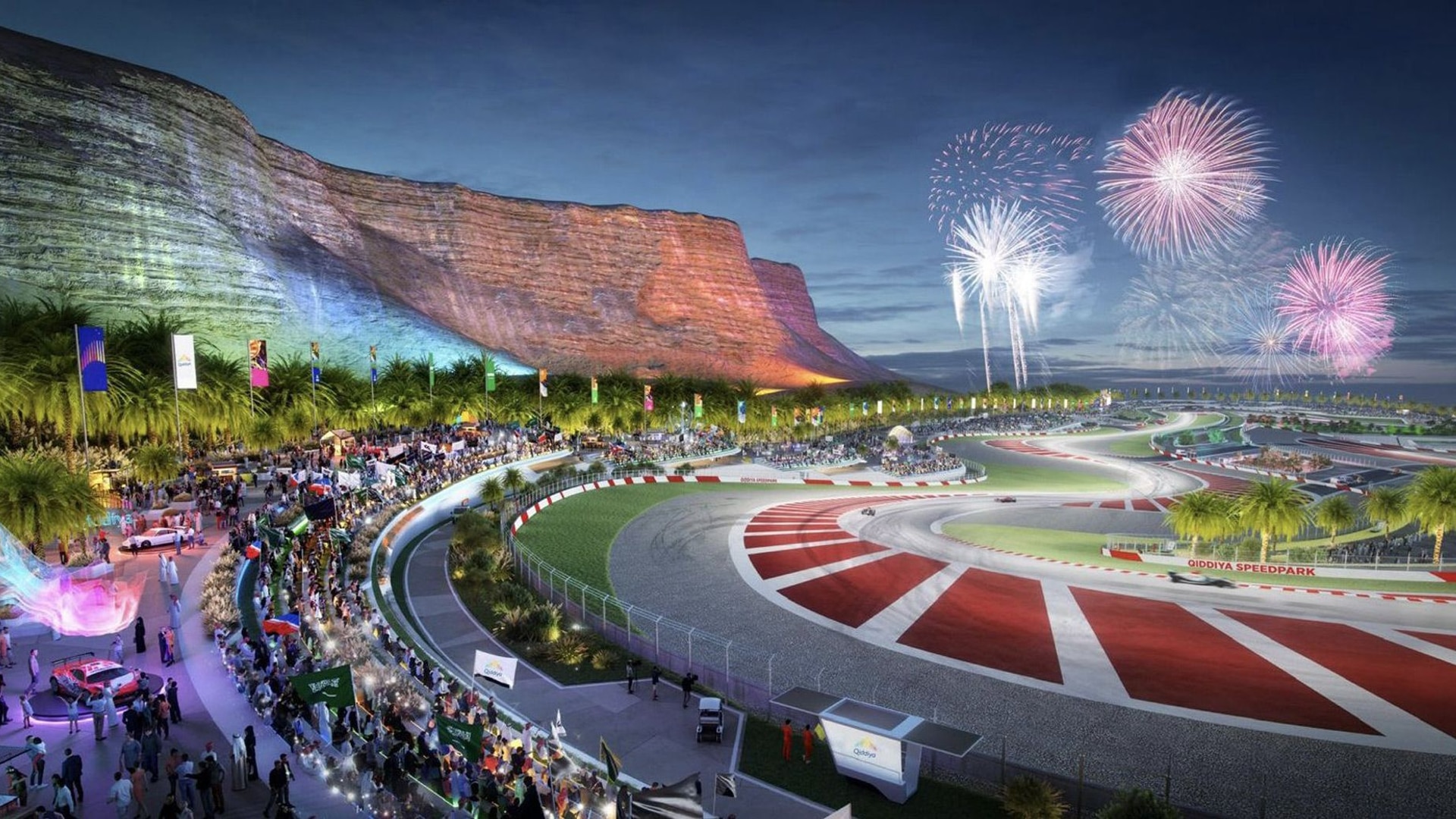 Proposal for Formula 1 circuit in Qiddiya City, Saudi Arabia