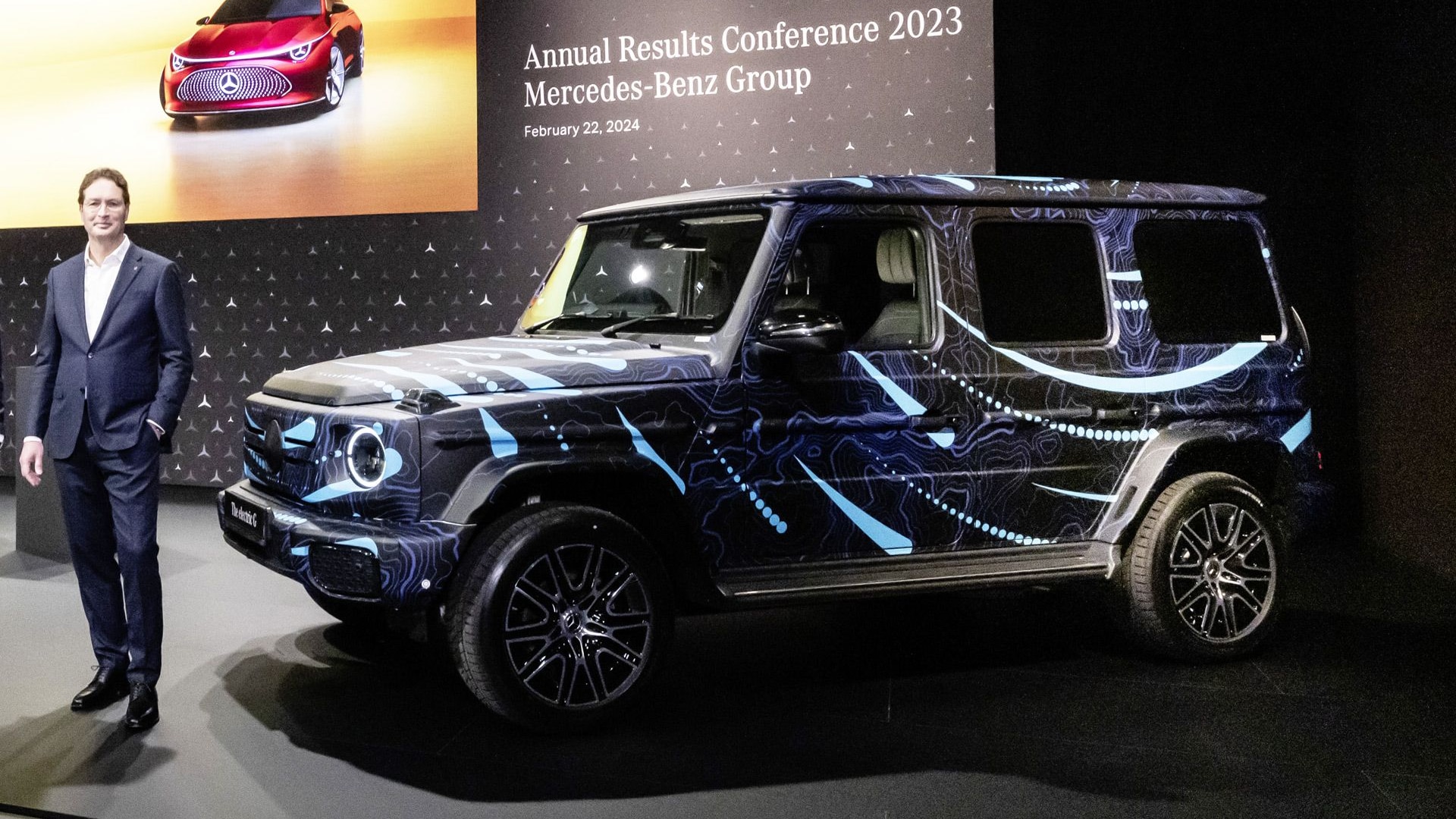 2025 Mercedes-Benz G 580 with EQ Technology prototype