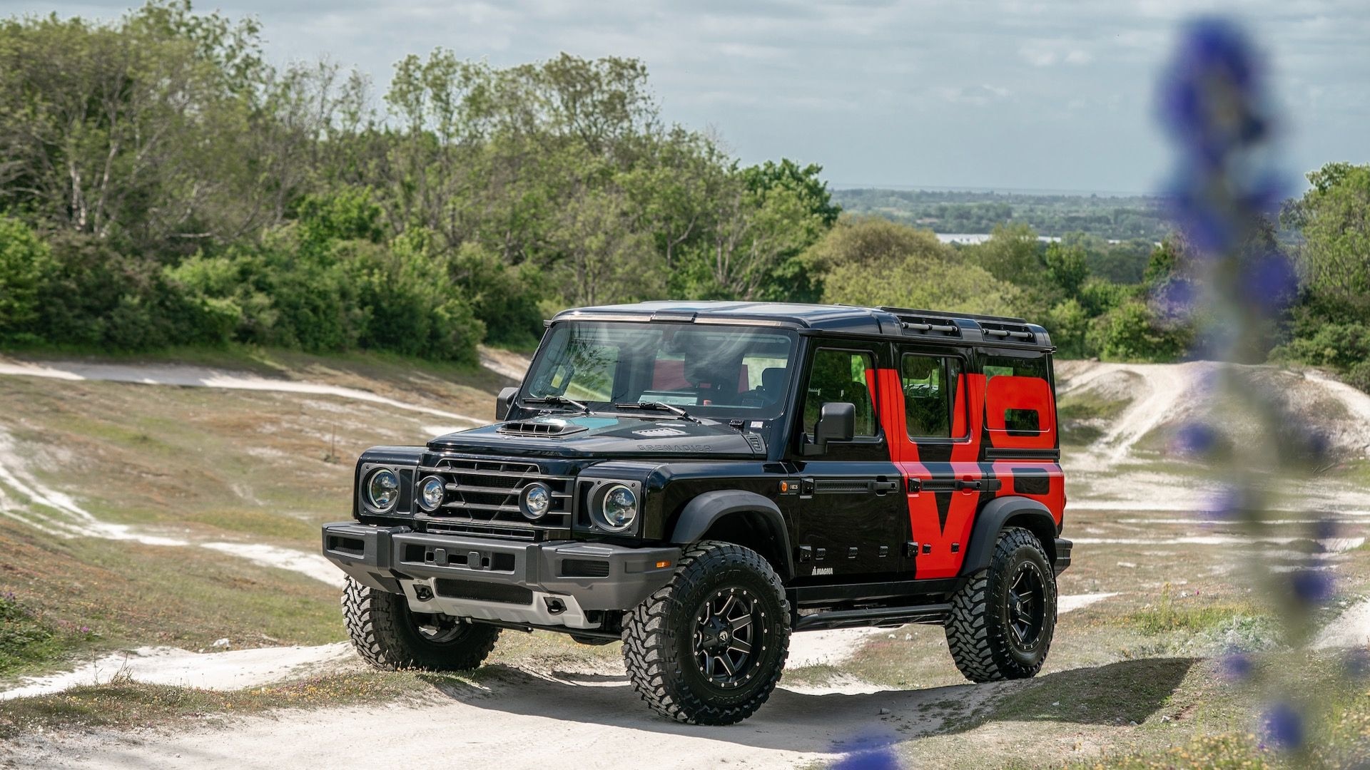 Ineos Grenadier V-8 prototype