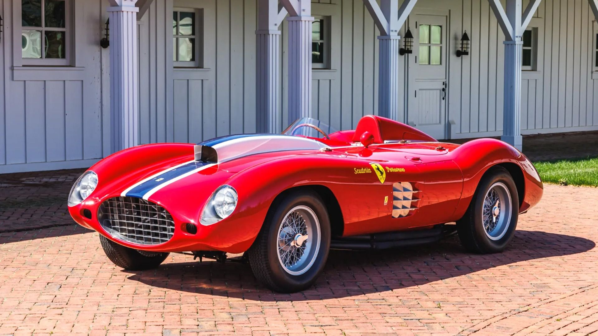 1955 Ferrari 410 S bearing chassis no. 0592 CM - Photo via RM Sotheby's