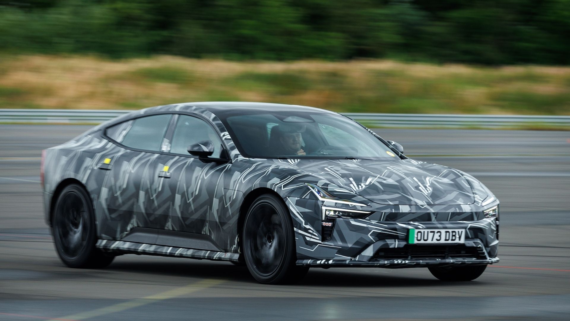 Polestar 5 prototype ride