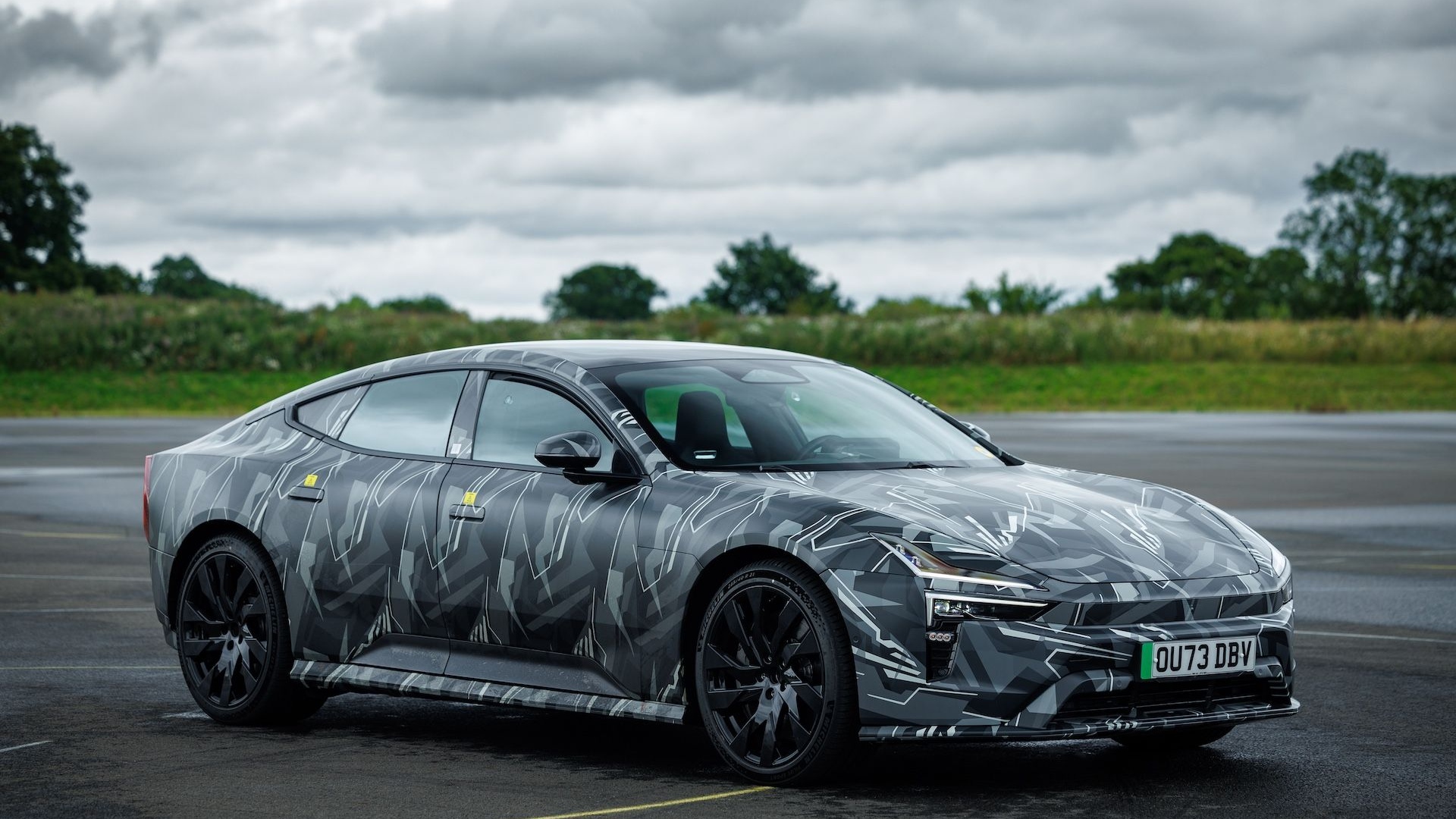 Polestar 5 prototype ride