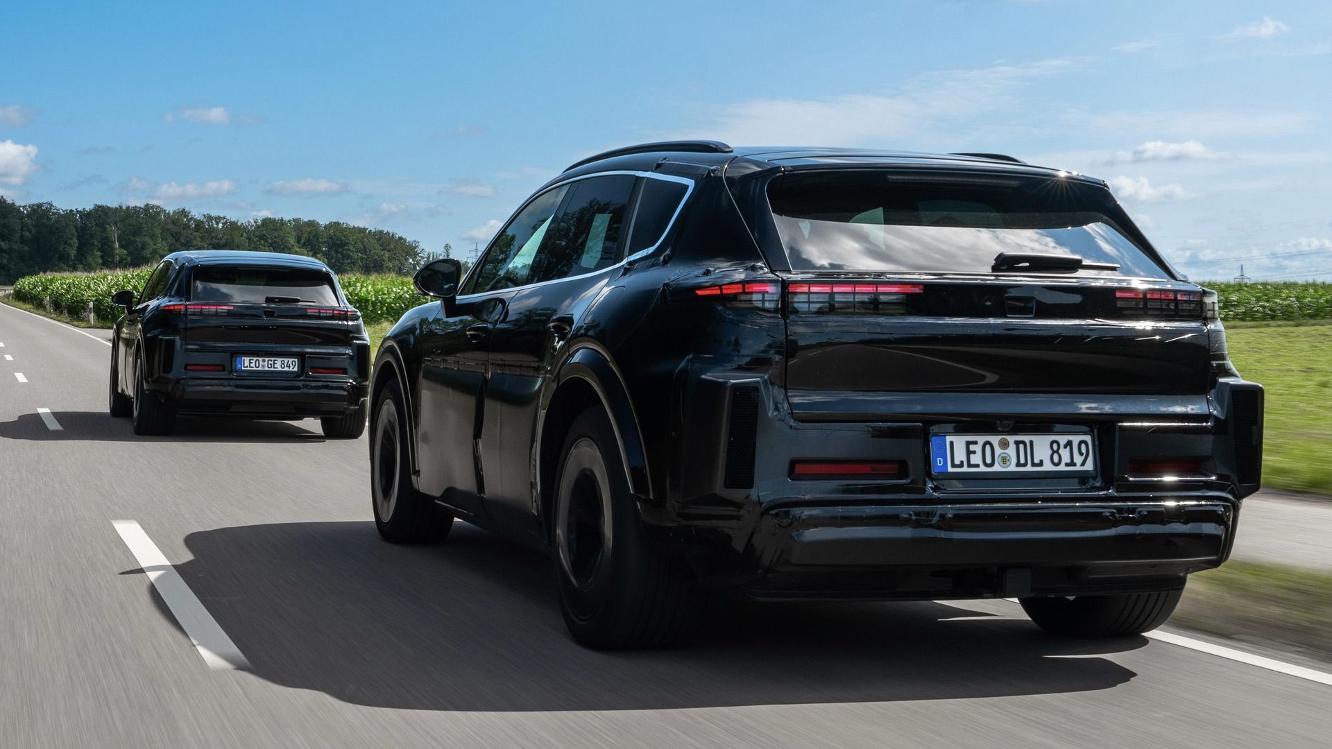 Electric Porsche Cayenne prototype