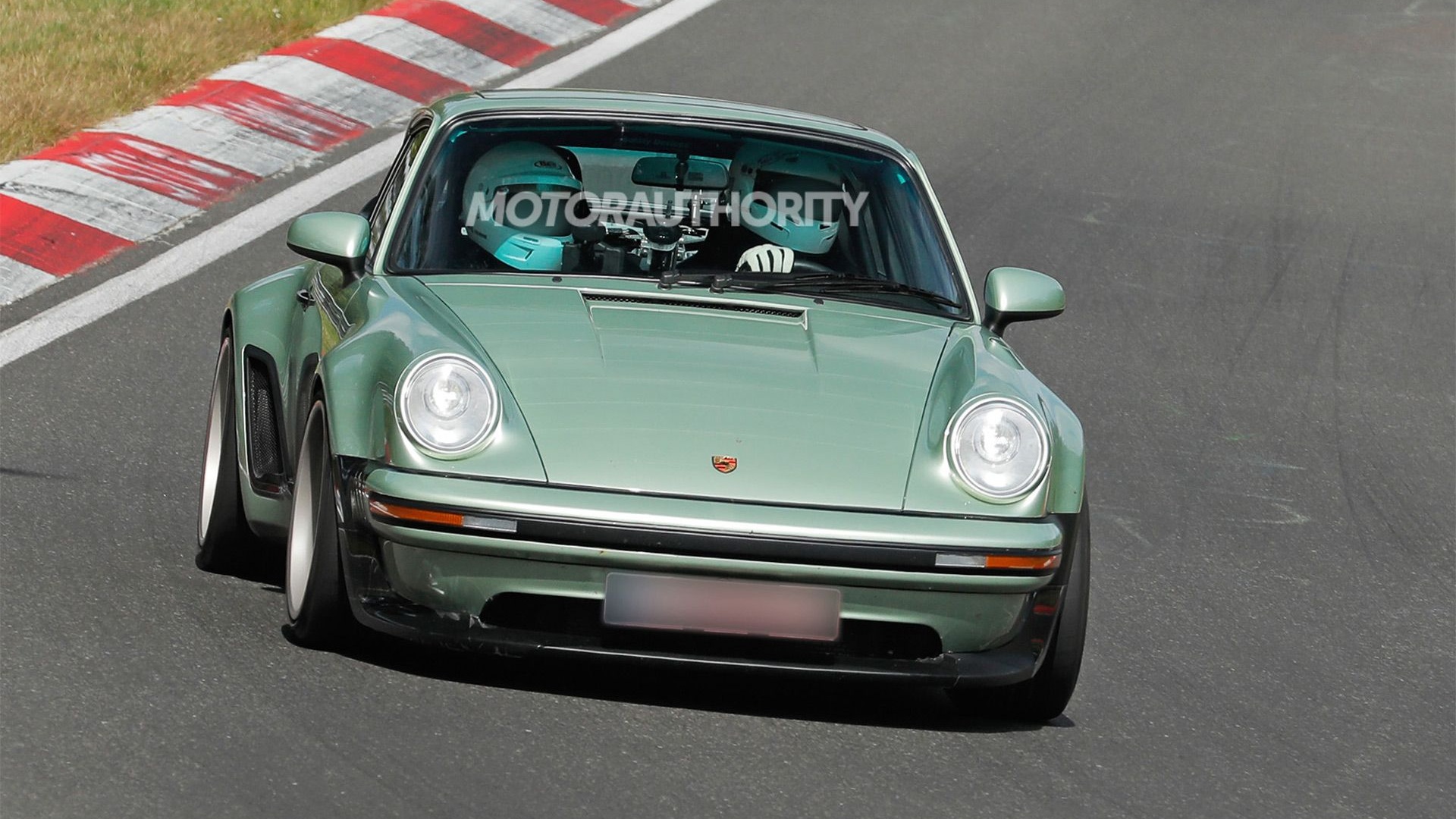 Singer Turbo Study at the Nürburgring - Photo via Baldauf