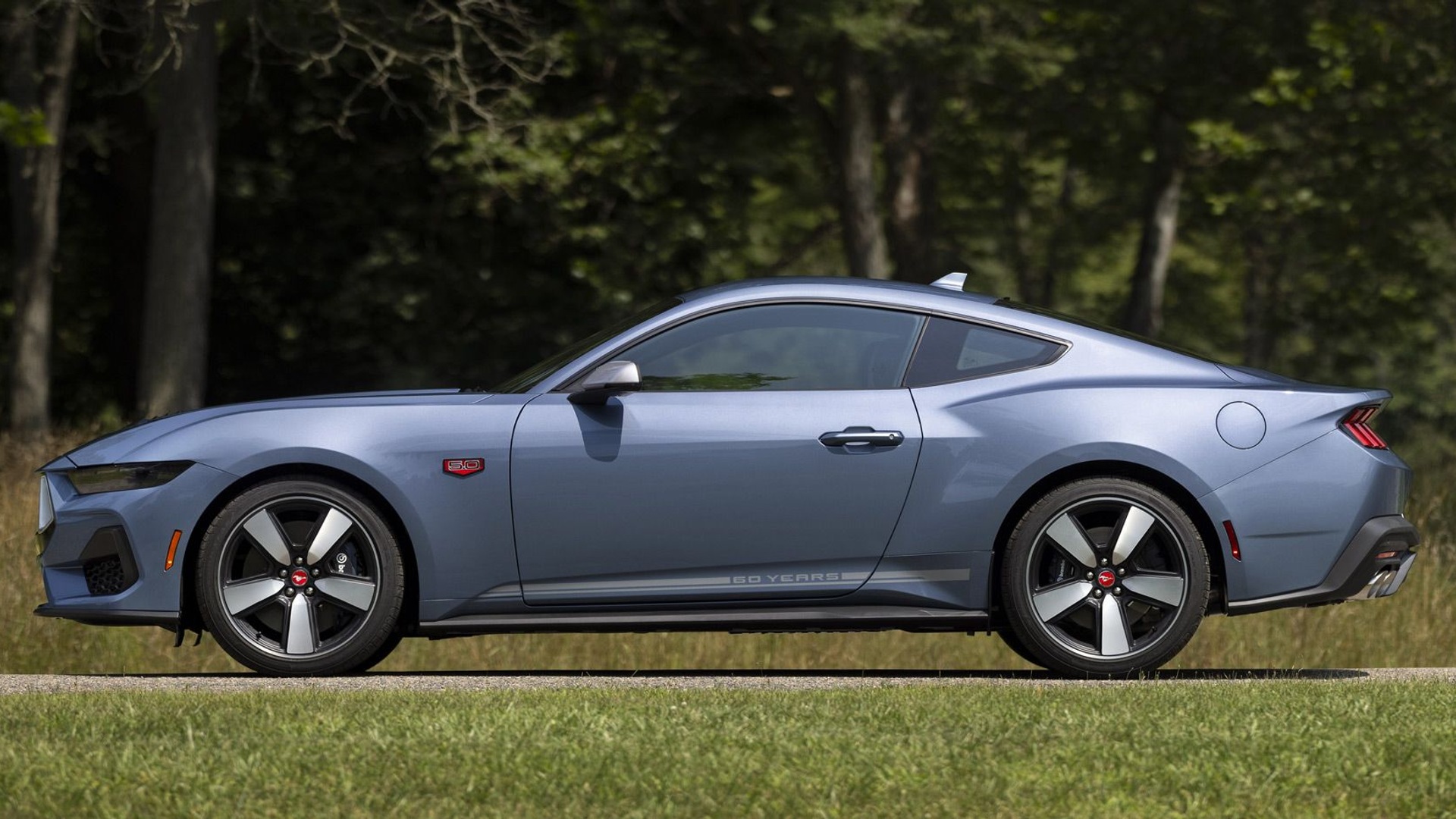 2025 Ford Mustang 60th Anniversary Package in Brittany Blue