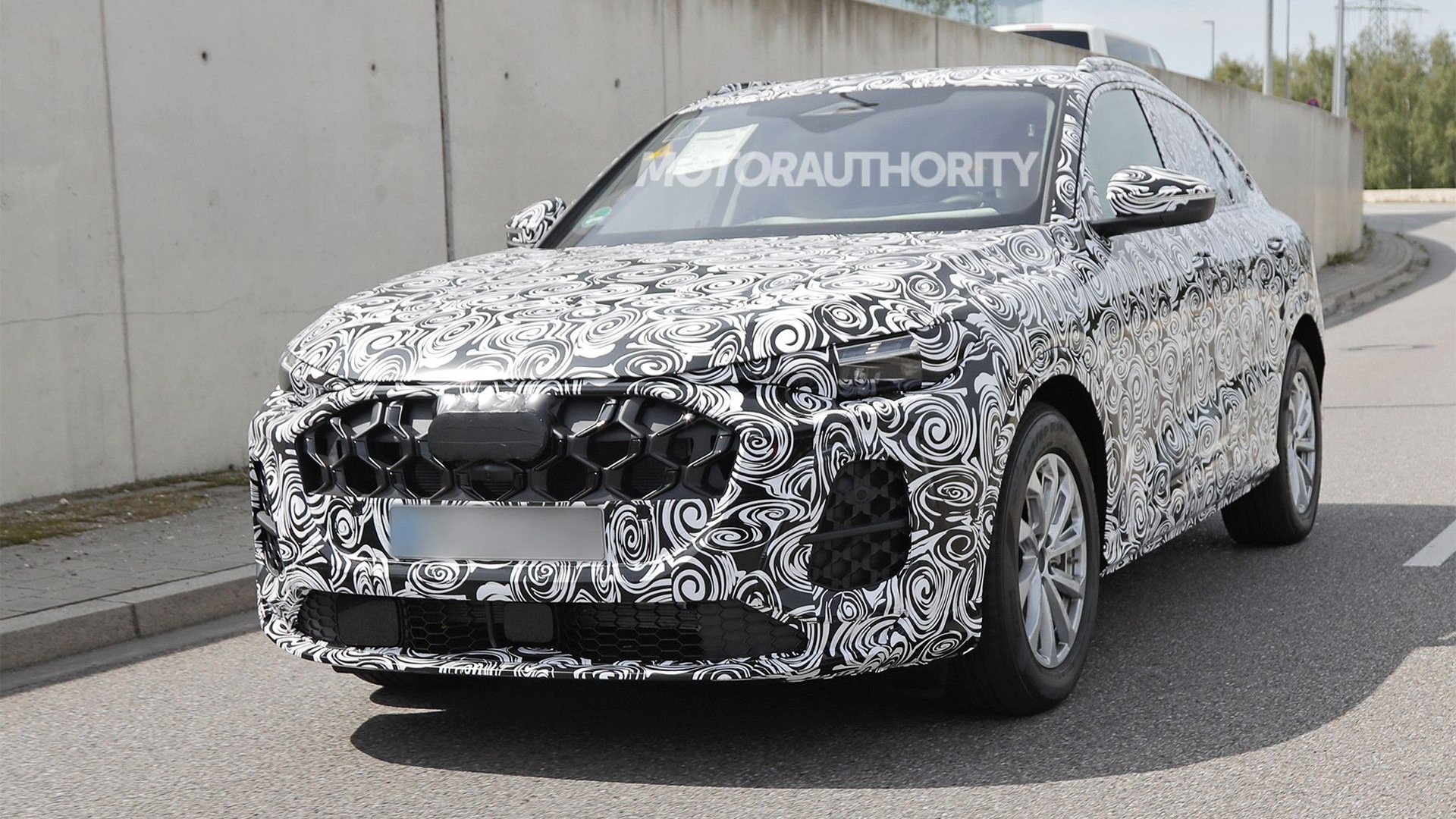 2026 Audi Q5 Sportback spy shots - Photo via Baldauf