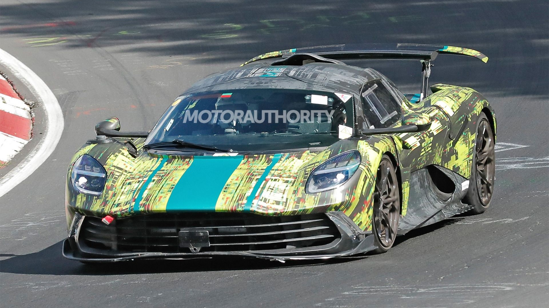 Aston Martin Valhalla spy shots - Photo via Baldauf