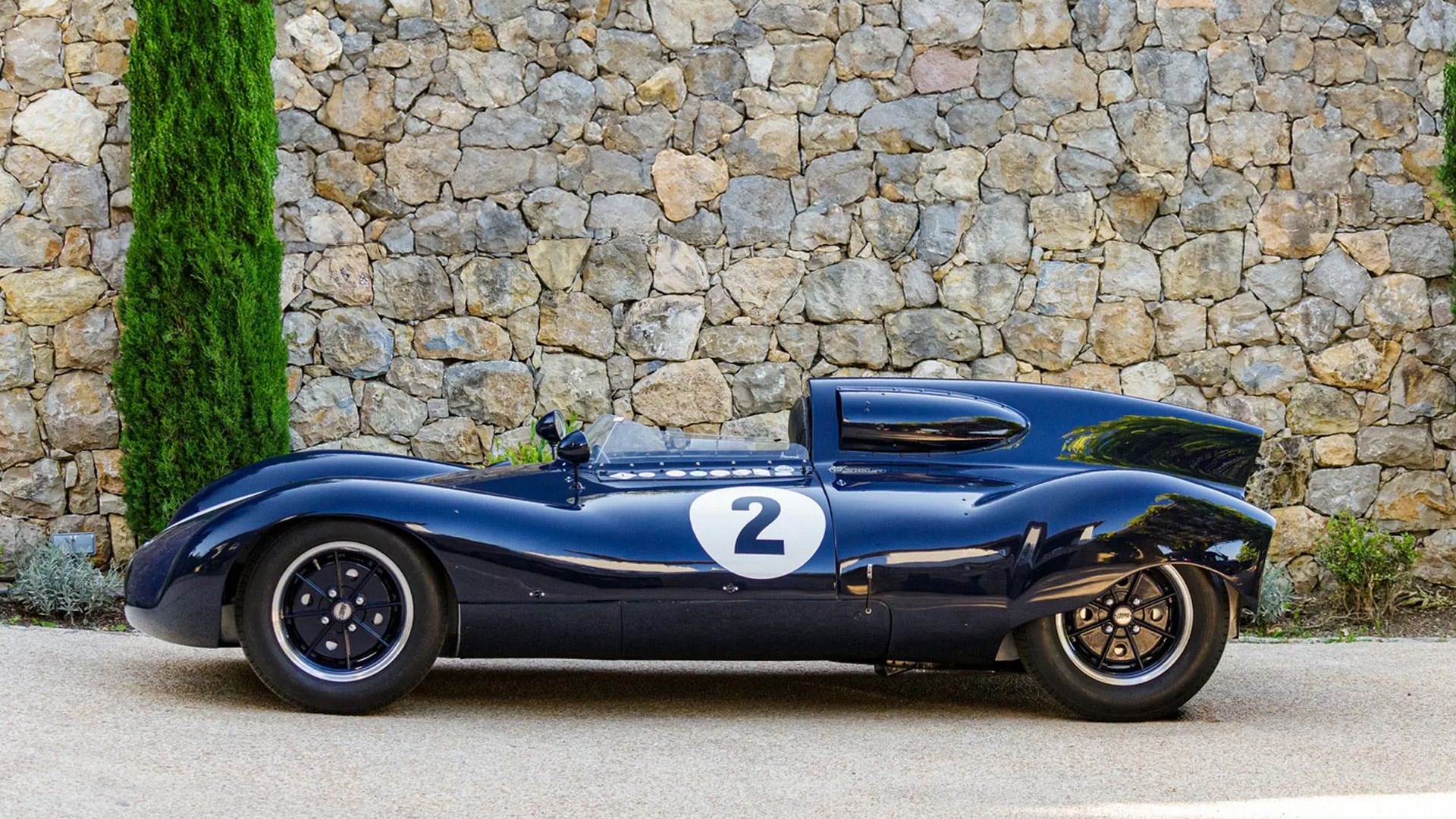 1955 Cooper-Bristol T40 driven by Jack Brabham - Photo via RM Sotheby's