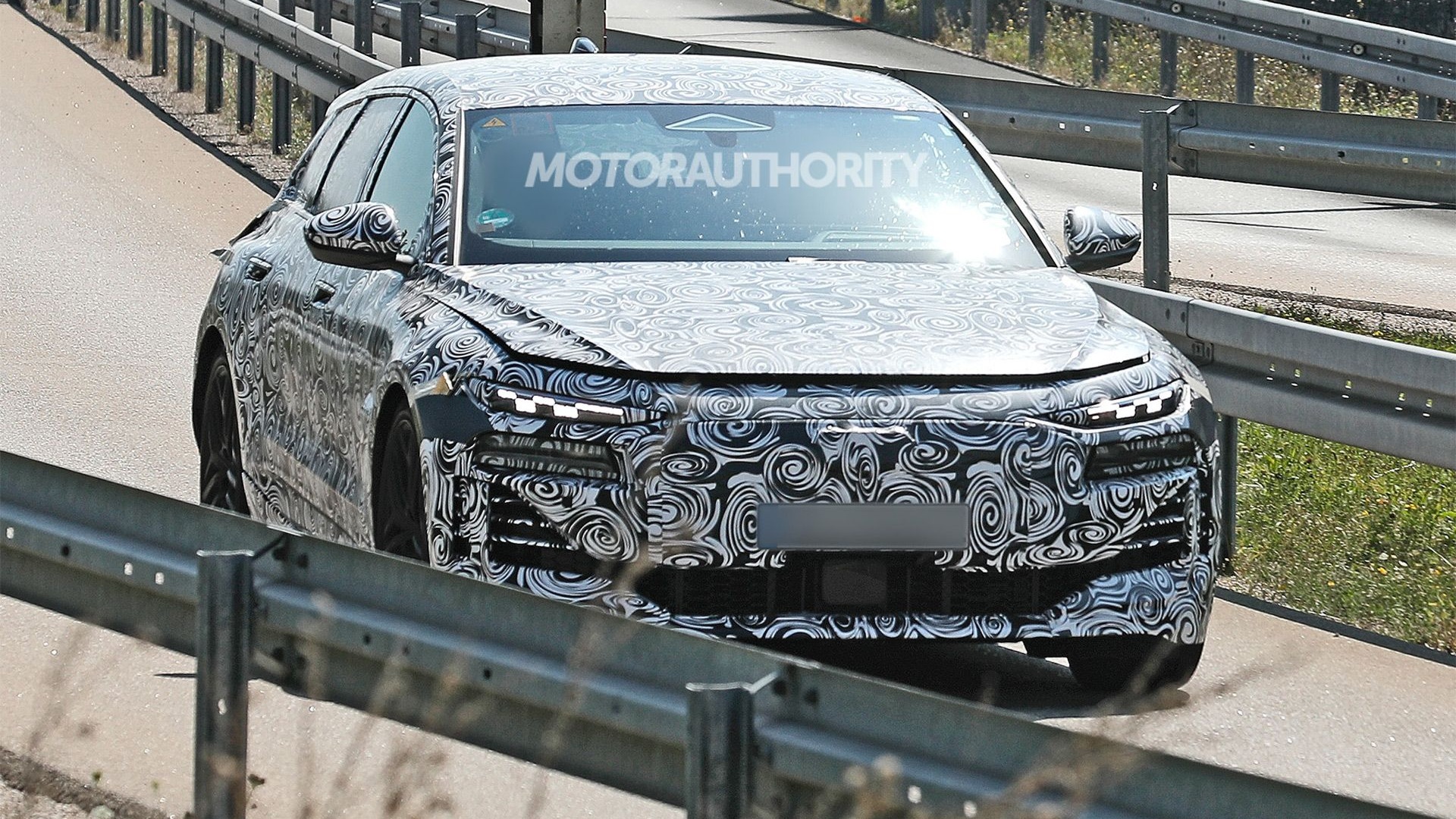 2026 Audi RS 6 Avant E-Tron spy shots - Photo via Baldauf