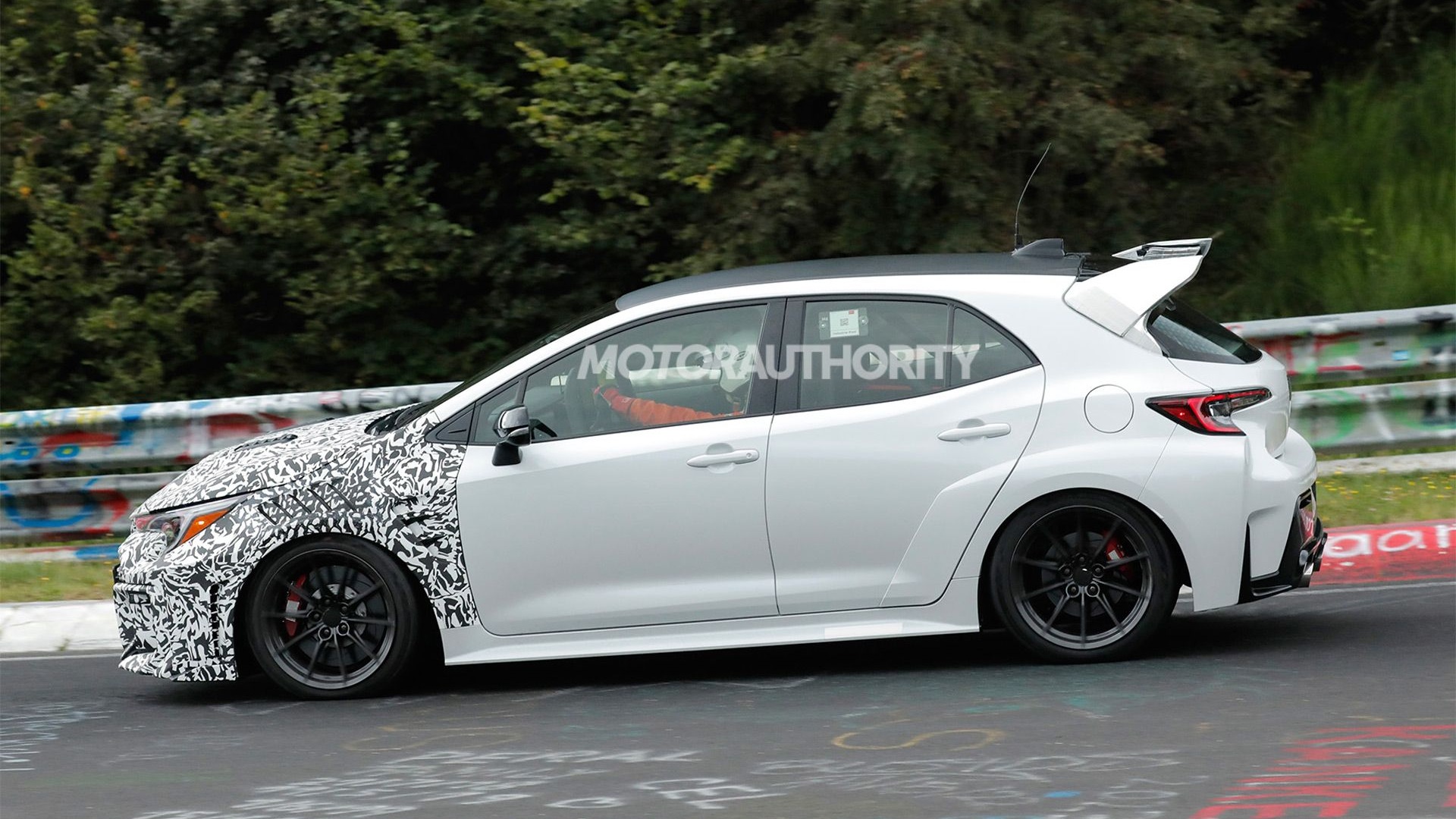 2026 Toyota GRMN Corolla spy shots - Photo via Baldauf