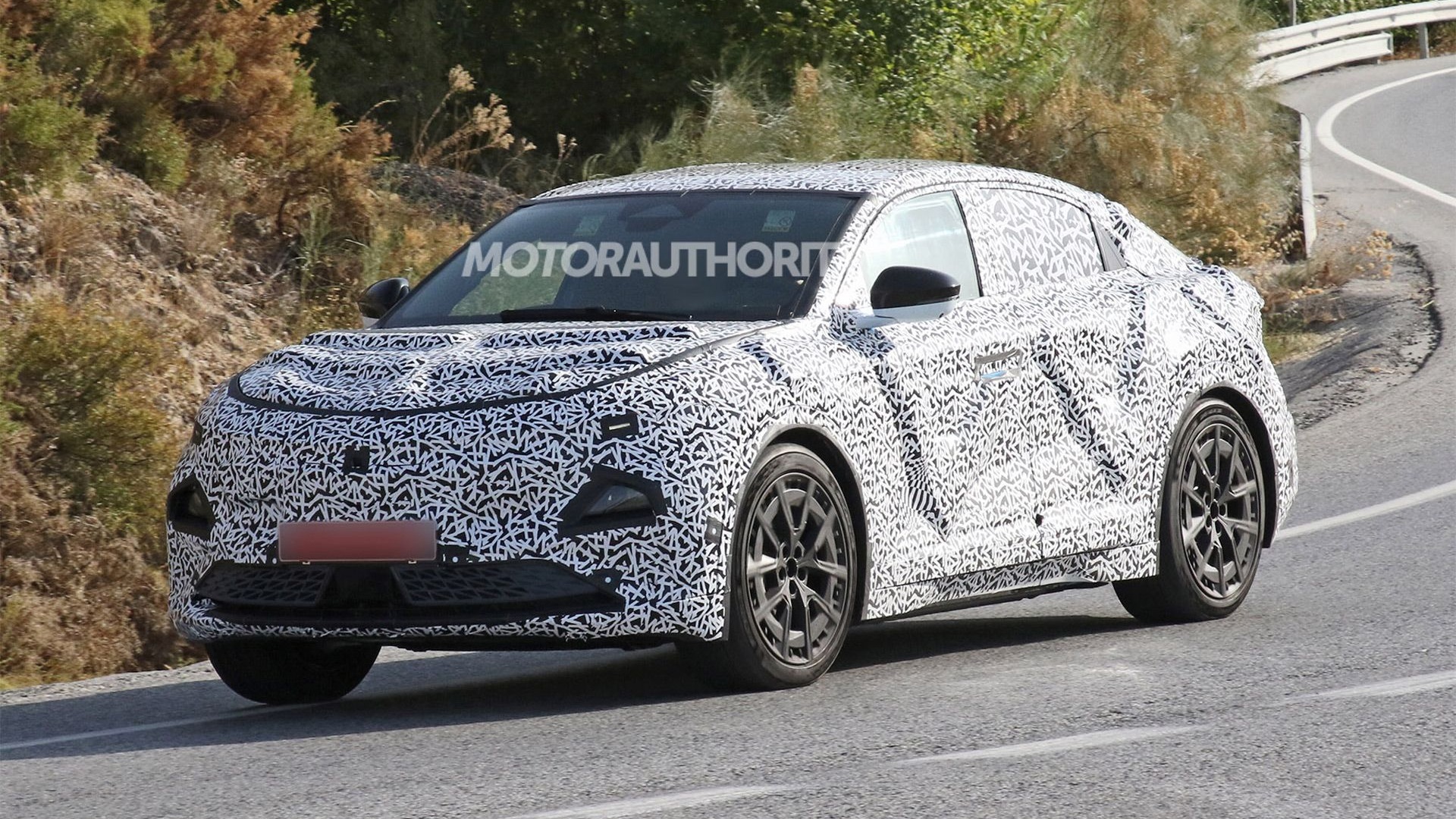 2026 Alpine A390 spy shots - Photo via Baldauf