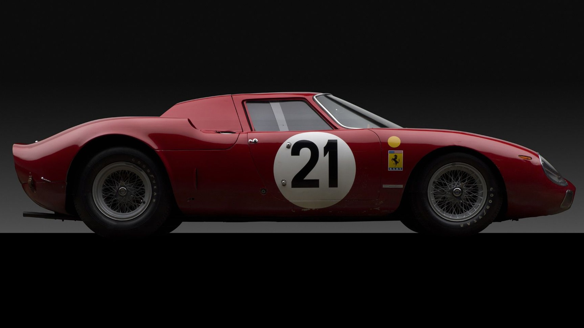 1964 Ferrari 250 LM that won the 1965 24 Hours of Le Mans - Photo via RM Sotheby's