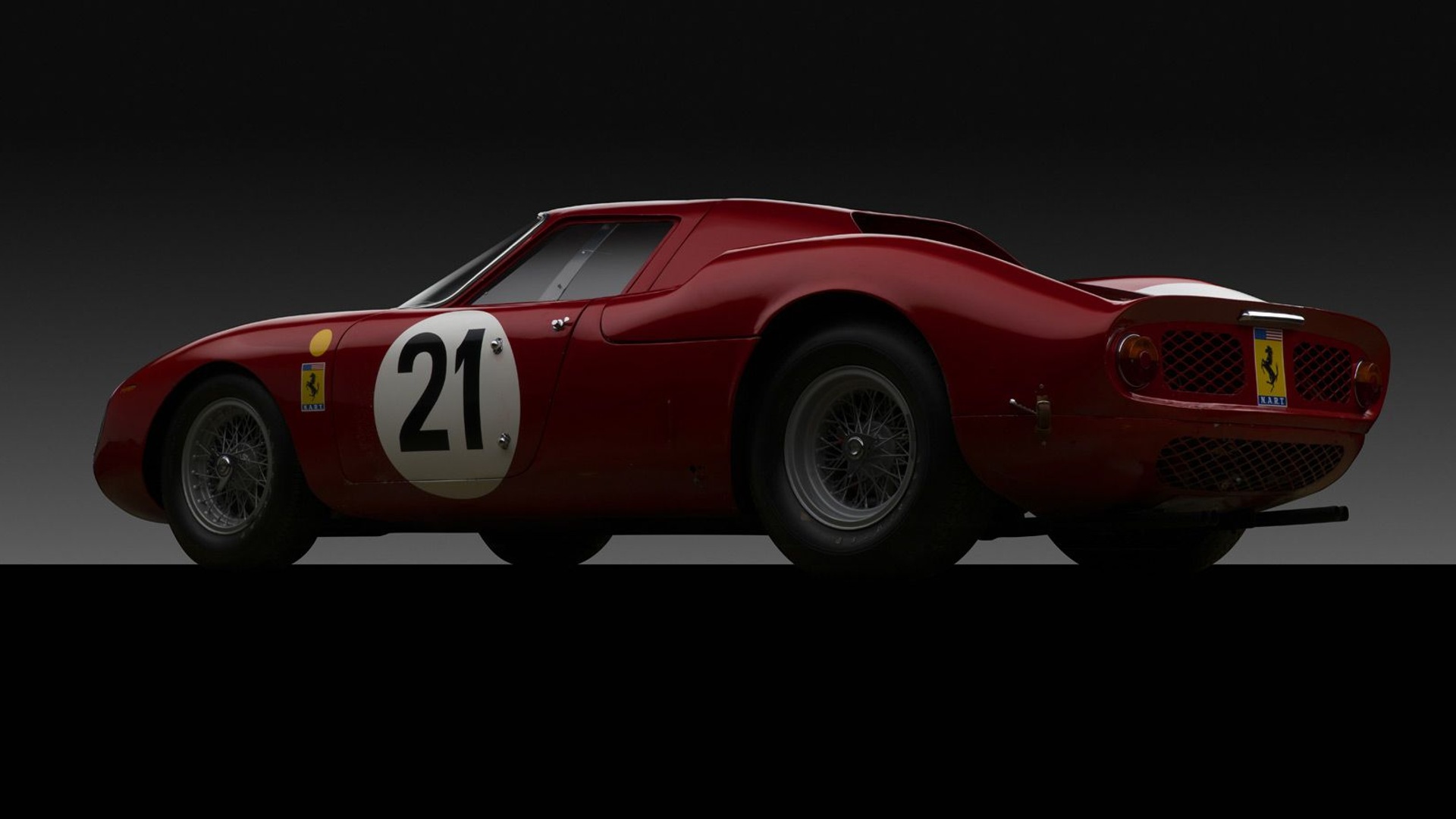 1964 Ferrari 250 LM that won the 1965 24 Hours of Le Mans - Photo via RM Sotheby's